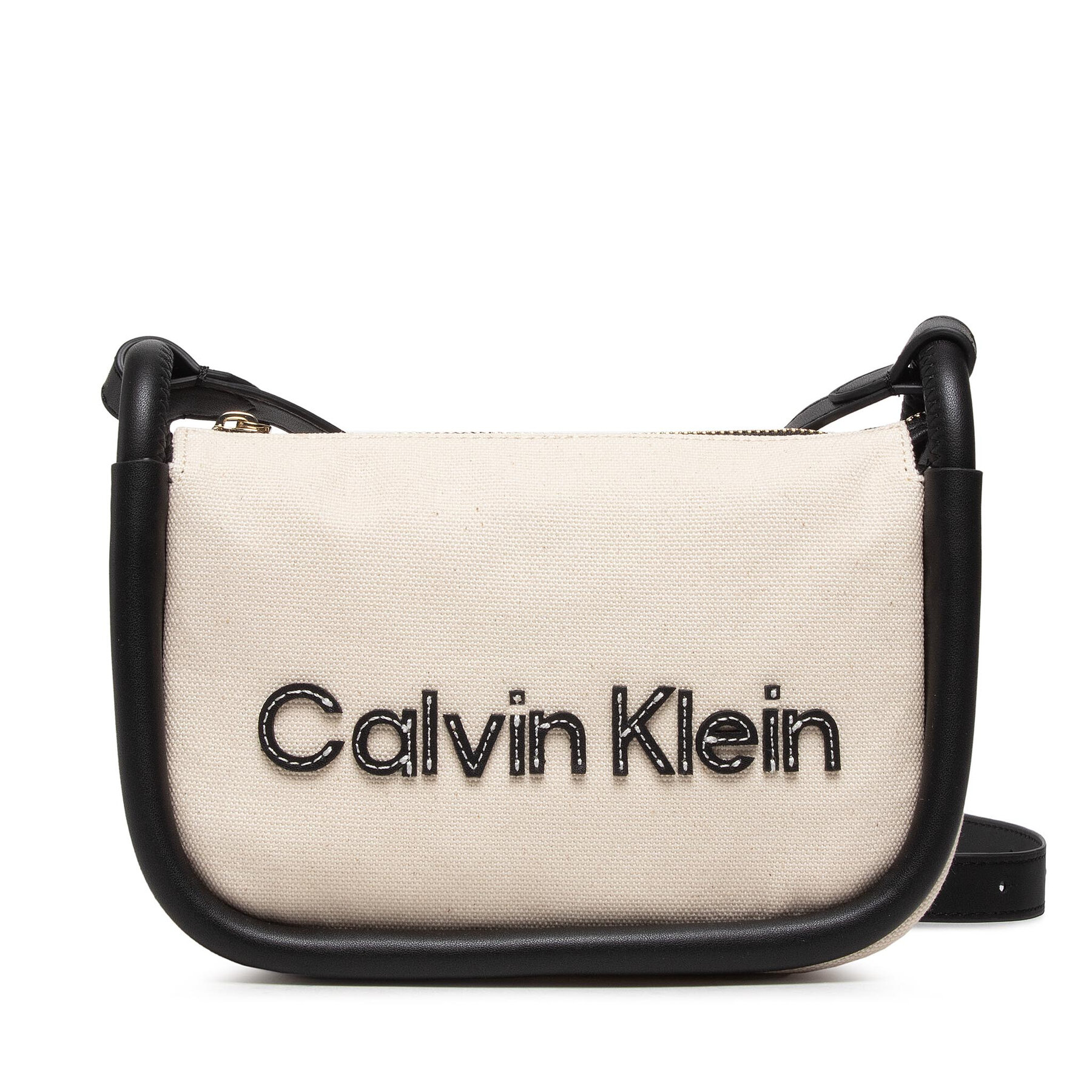 Geantă Calvin Klein Calvin Resort Shoulder Bag Cnys K60K609578 Sand VHB