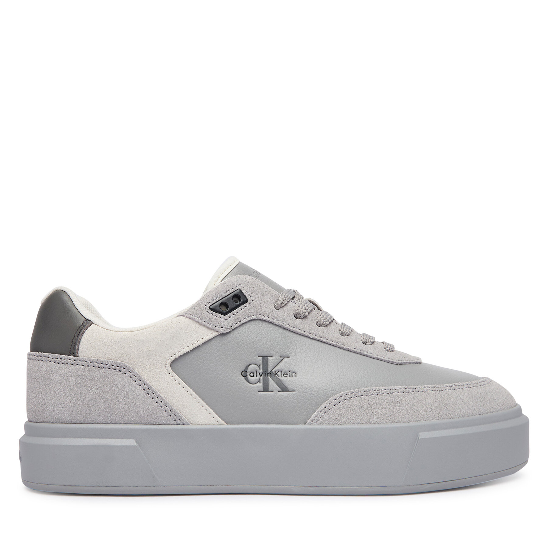 Sneakers Calvin Klein Prime Cupsole Laceup Lth-Su Ml HM0HM02449 Gri