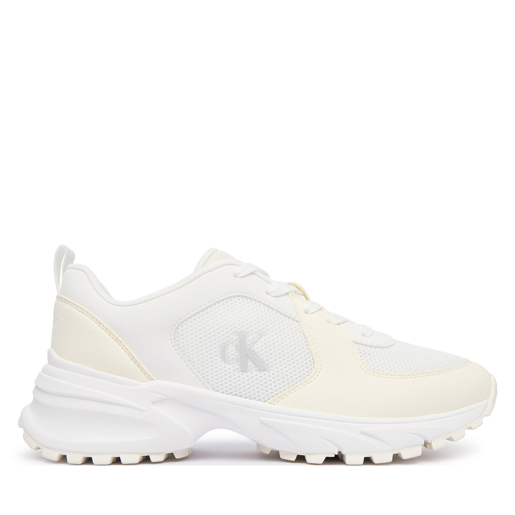 Сникърси Calvin Klein Hike Runner Lace Up Su Mesh Wmn HW0HW03440 Бял