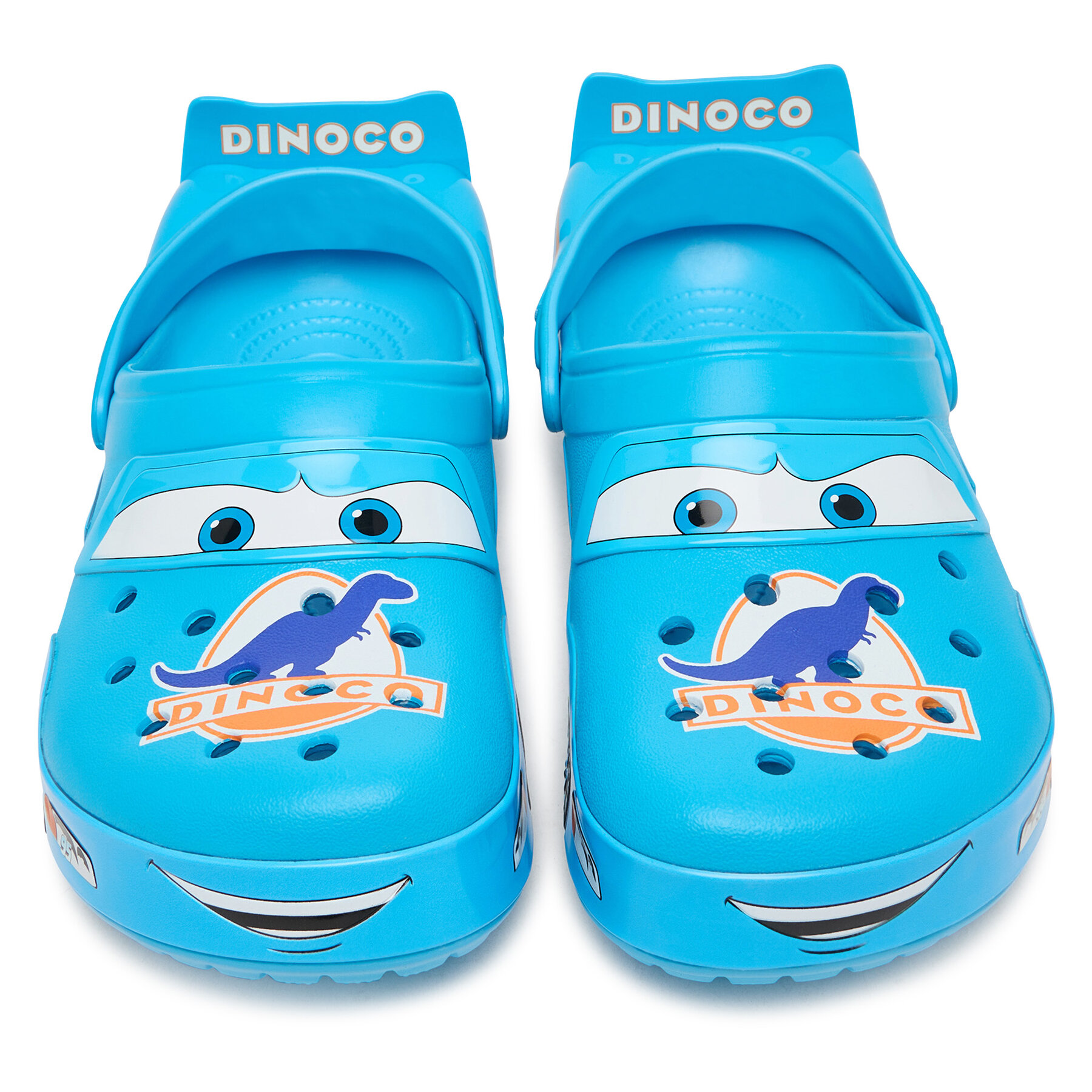 Şlapi Crocs Lightnong Mcqueen Dinaco Crocband 213582 Albastru