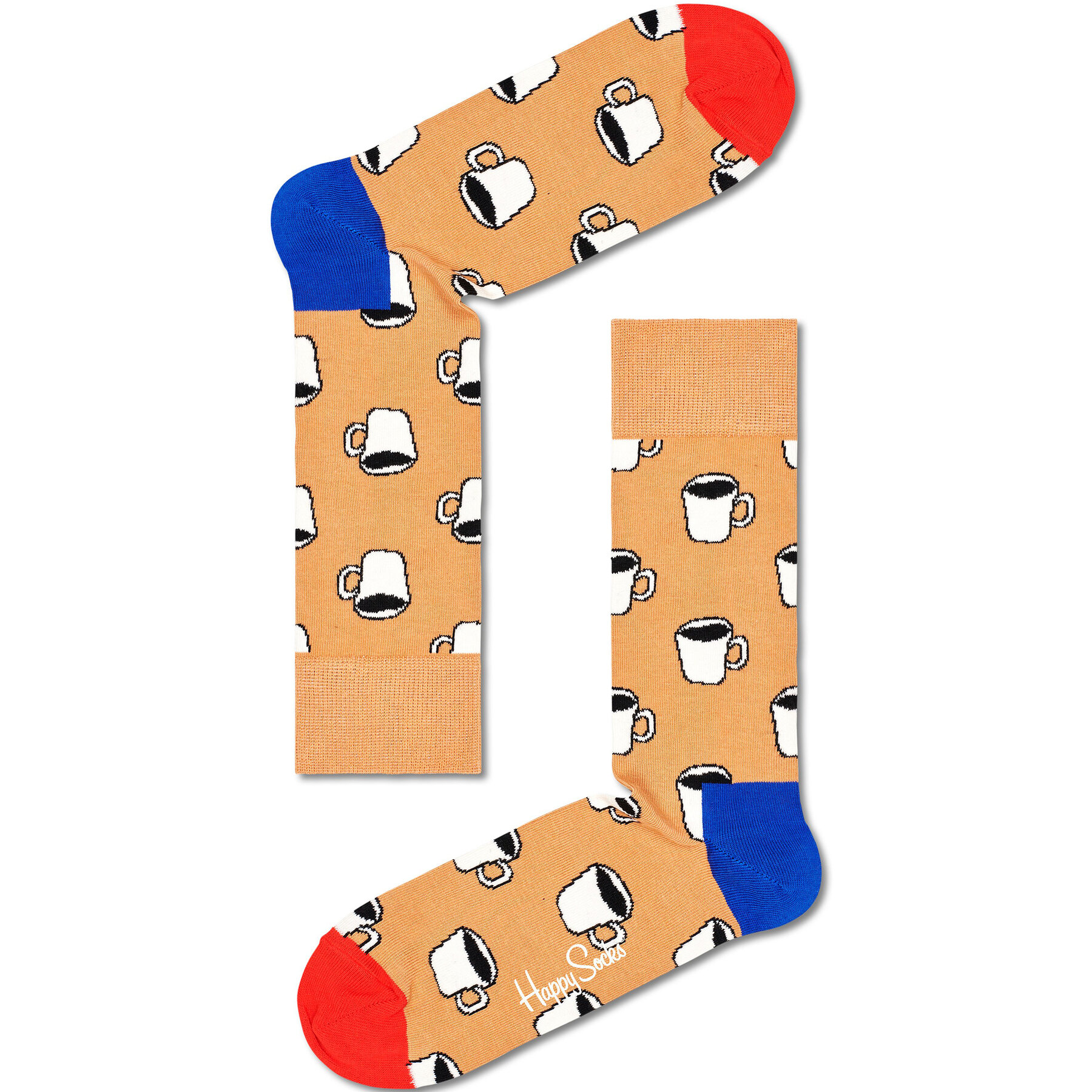 Set de 2 perechi de șosete lungi unisex Happy Socks XMMS02-0200 Colorat Colorat imagine noua