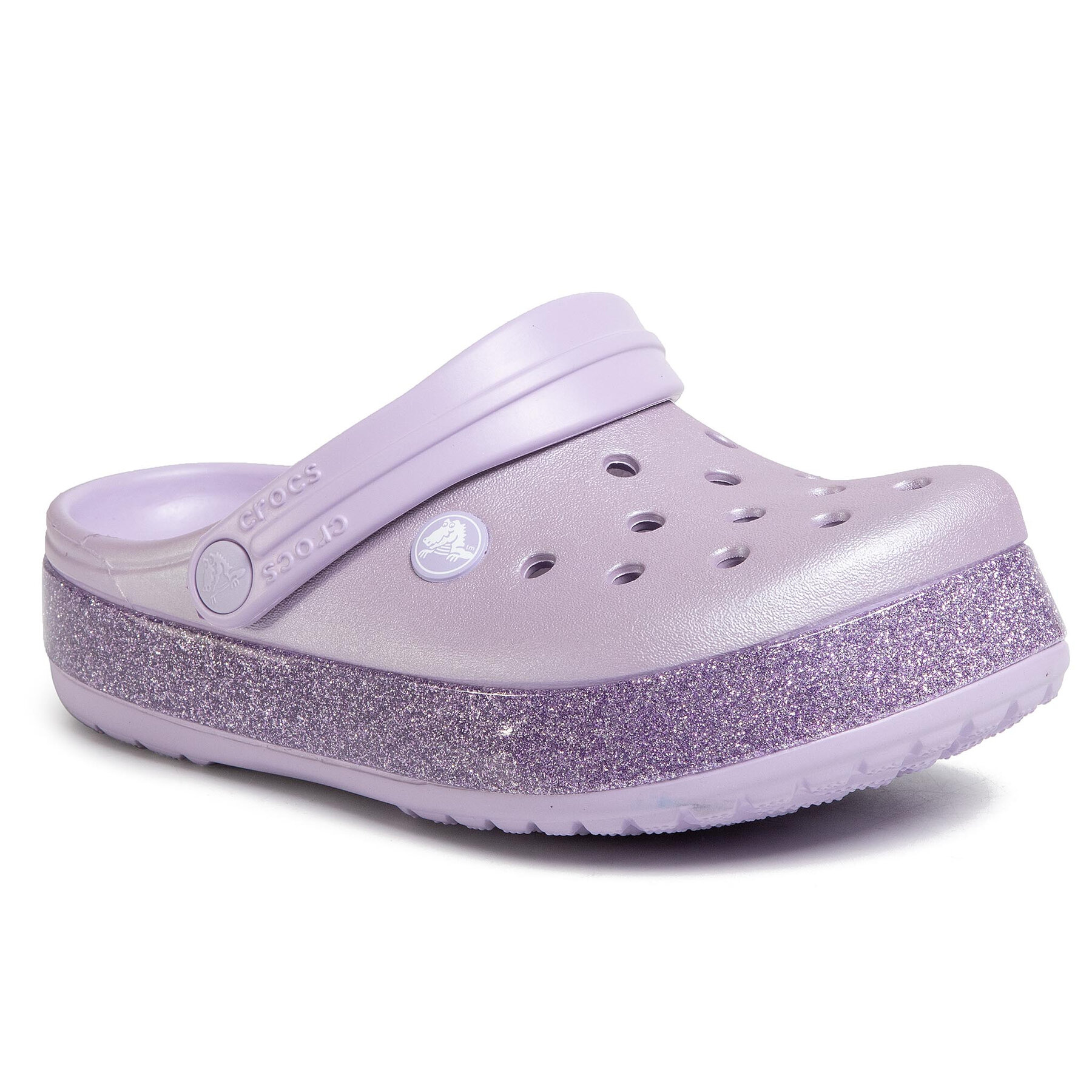 Comprar en oferta Crocs Kids Crocband Glitter Clog