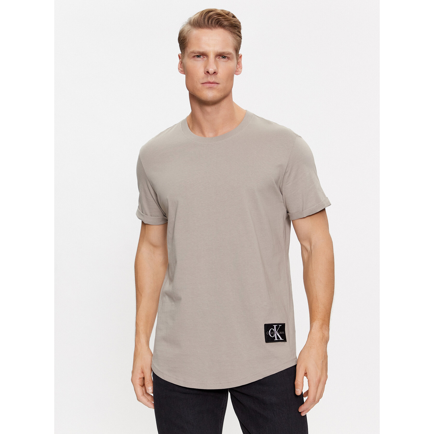 Calvin Klein Jeans Calvin Klein Jeans T-Shirt J30J323482 Μπεζ Regular Fit