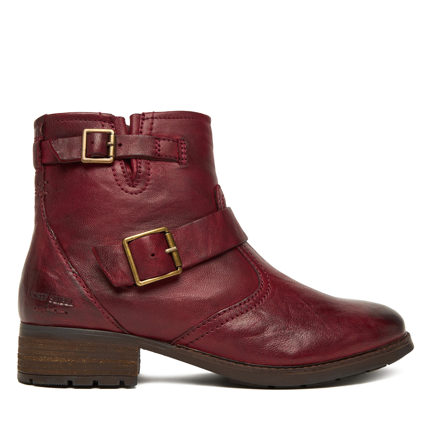 Škornji Josef Seibel Kate 21 VL160 Bordo rdeča