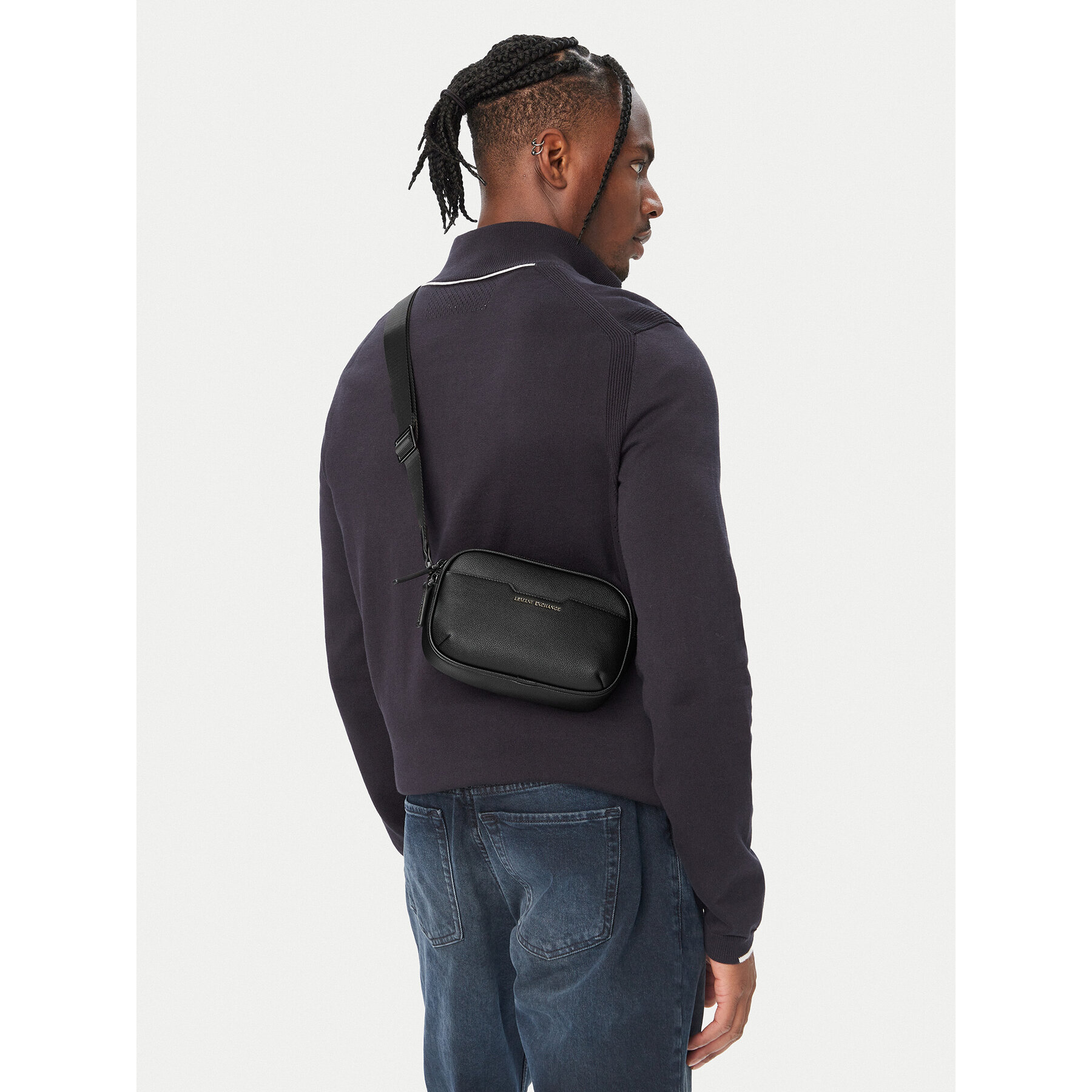 Crossover torbica Armani Exchange XM002583 AF22651 UC001 Crna