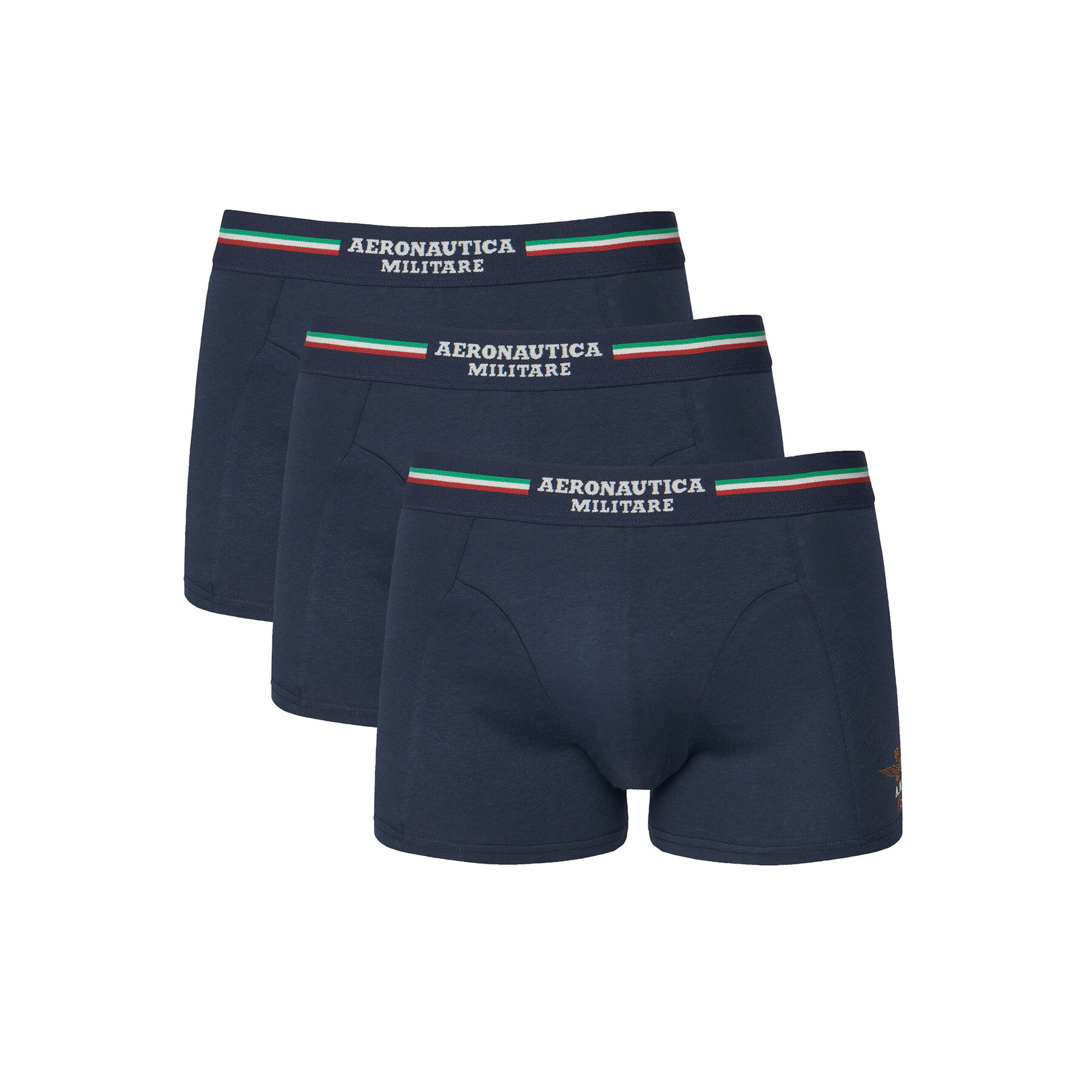 Aeronautica Militare Set di boxer AM1UBX001T Blu scuro