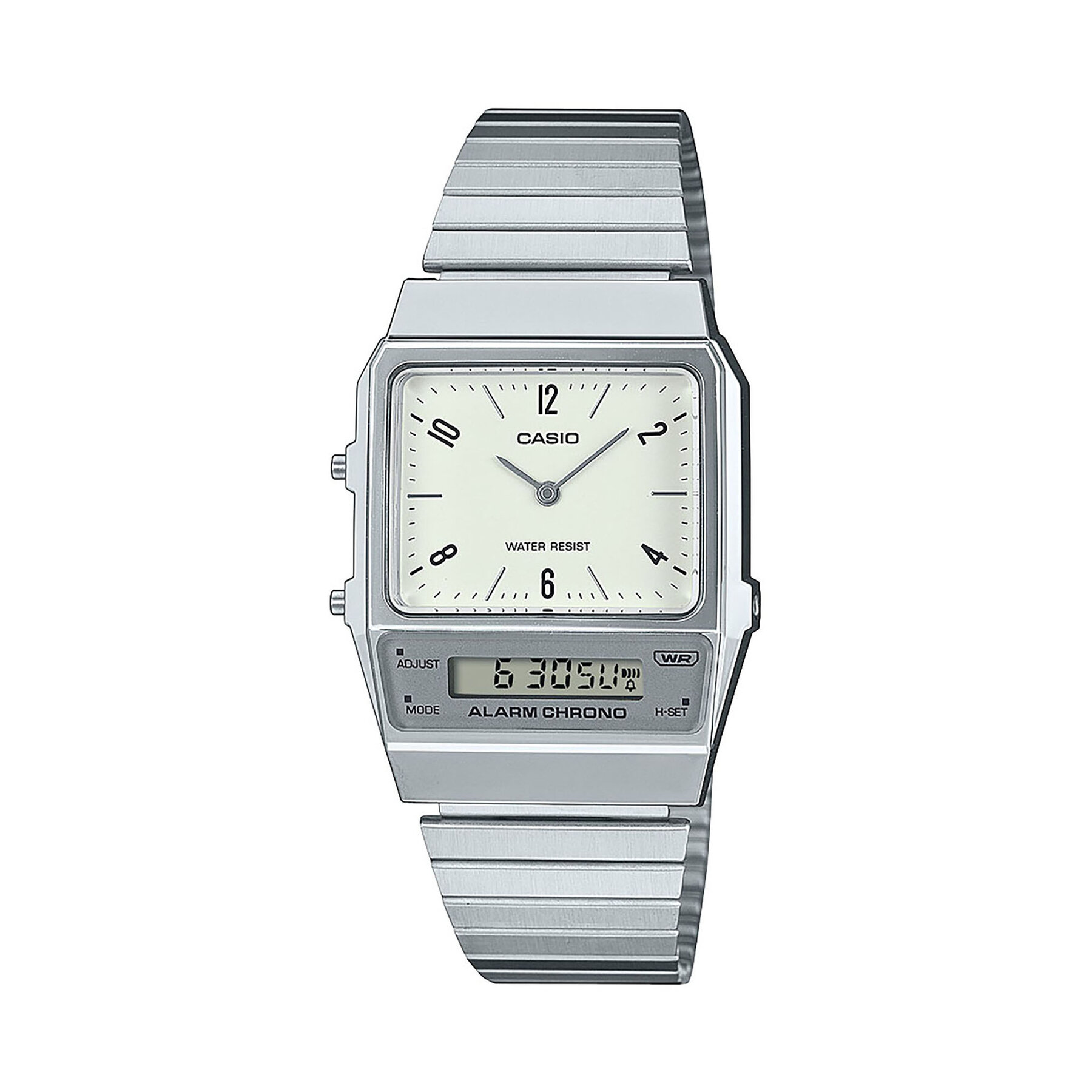 Sat Casio Vintage Edgy AQ-800E-7A2EF Srebrna