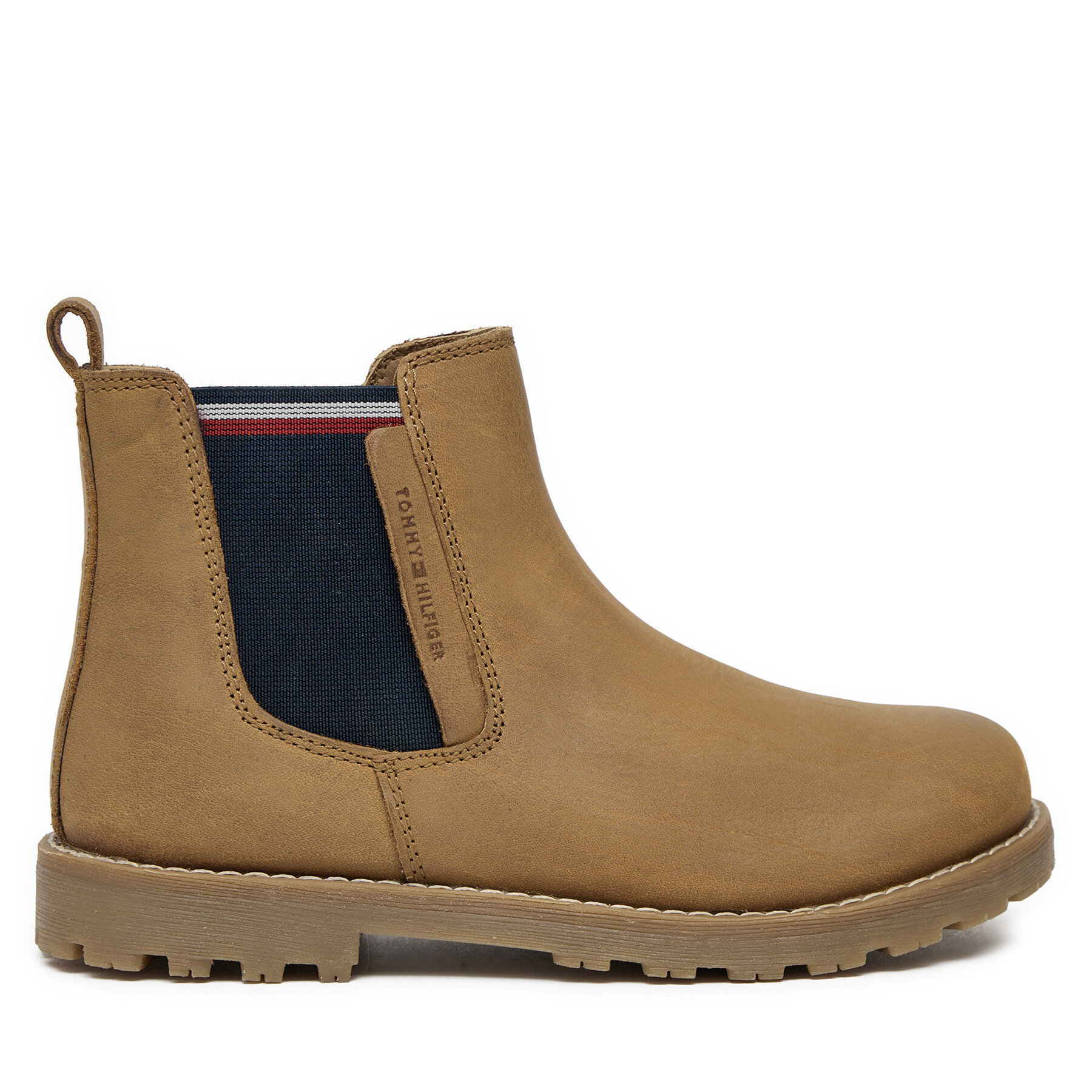 Botines planos Tommy Hilfiger T1X5-33700-0124 S Marrón