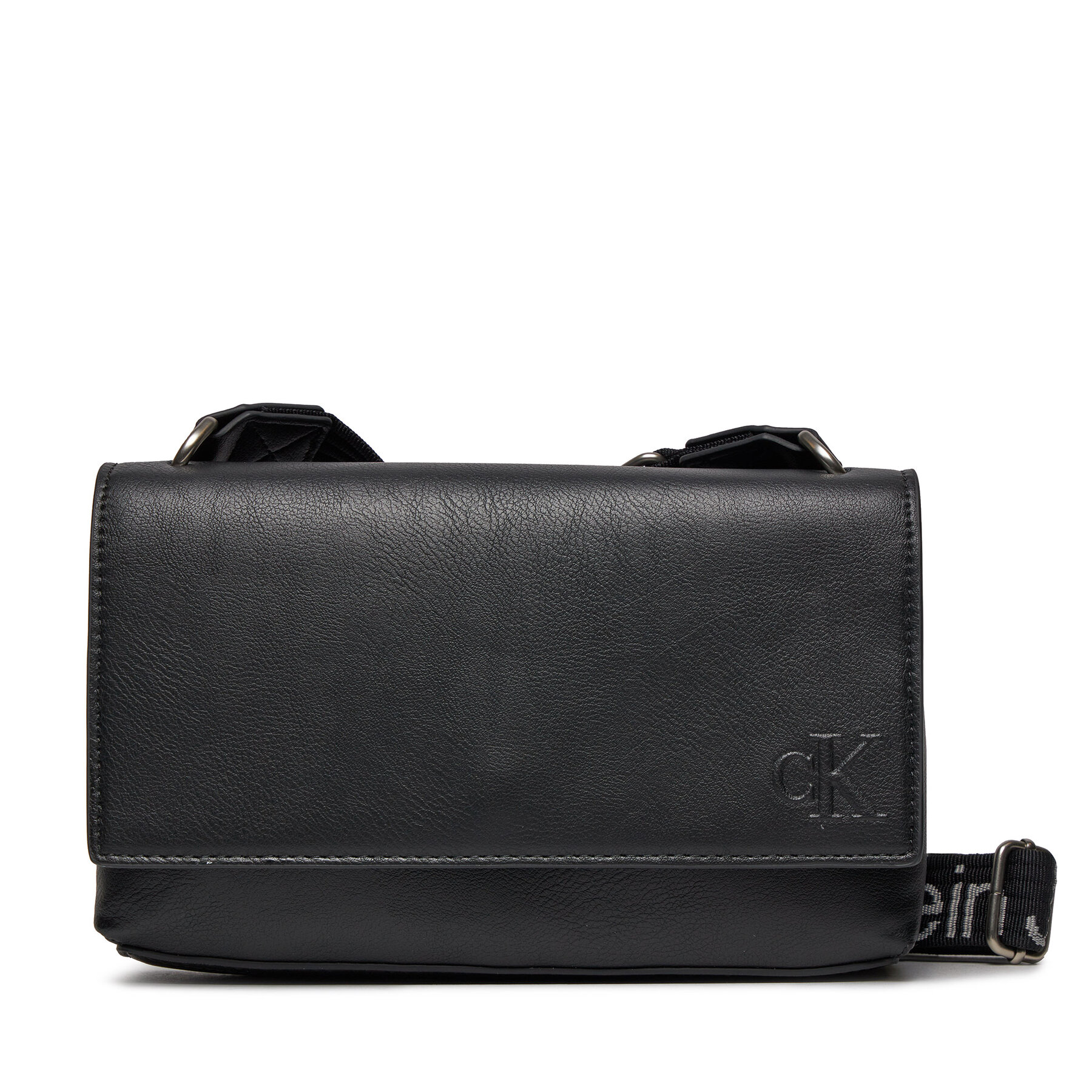 Damska Torebka Calvin Klein Jeans Czarny Ultralight Ew Flap25 Pu K60K611556