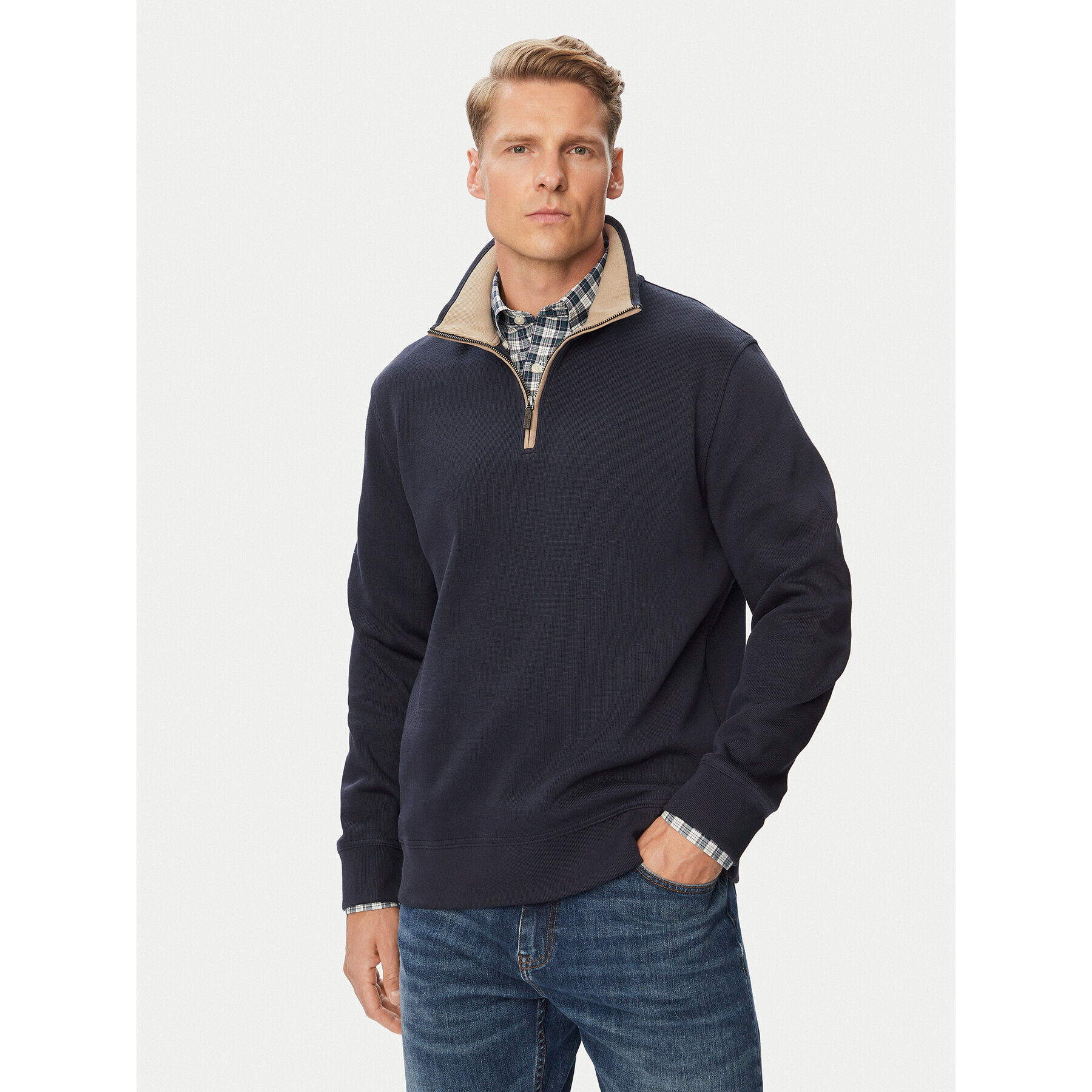 Gant Sweatshirt 2067160 Dunkelblau Regular Fit