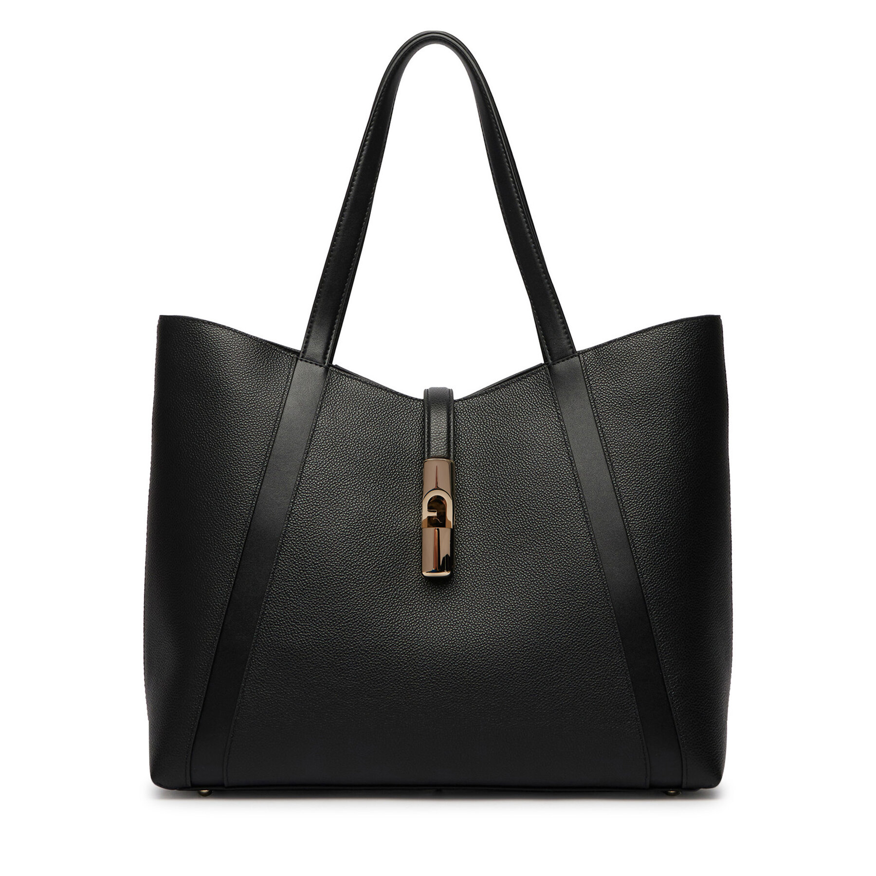 Τσάντα Furla Goccia L WB01788 BX3353 CN O6000 Μαύρο