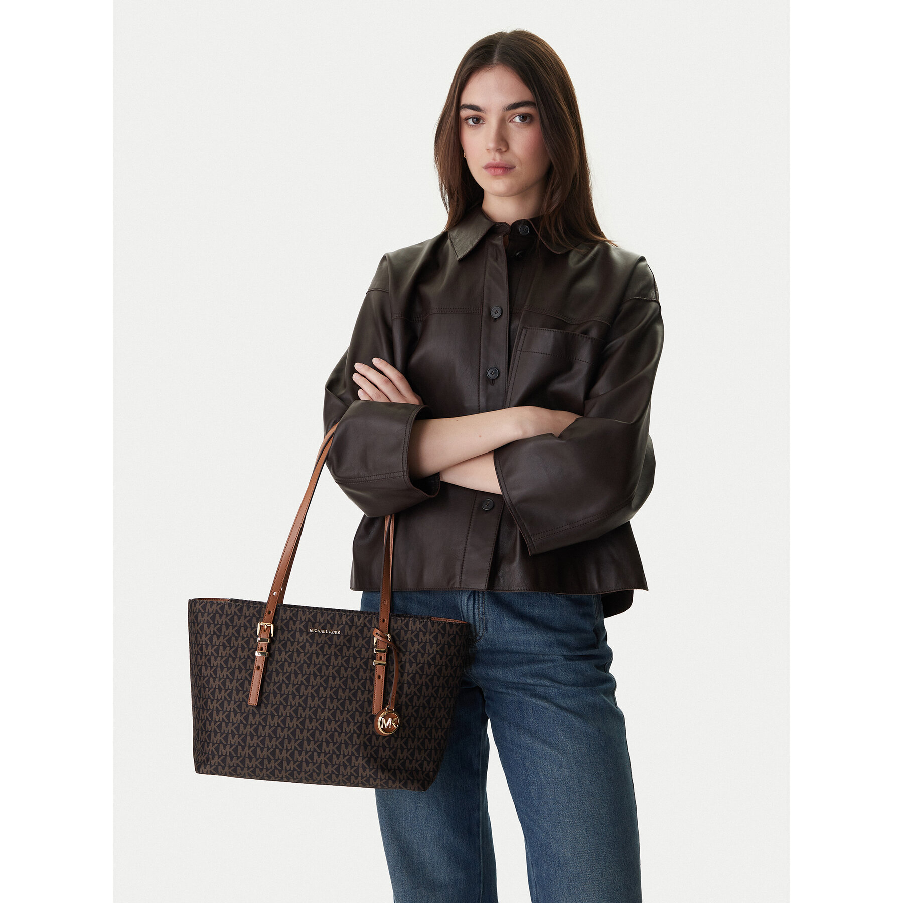 Borsetta MICHAEL Michael Kors 30R6GQNT2C Marrone