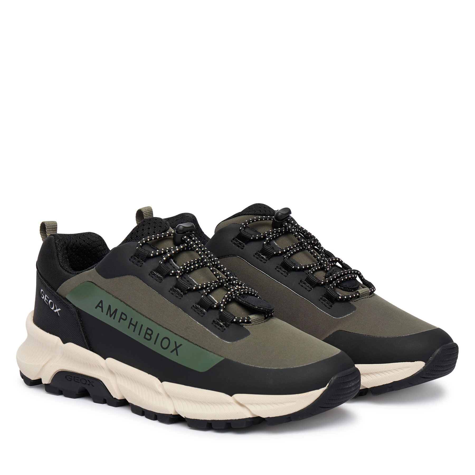 Tenisice Geox J Flexyper Plus Boy B Abx J46LCC 0FU50 C0498 S Tamno zelena