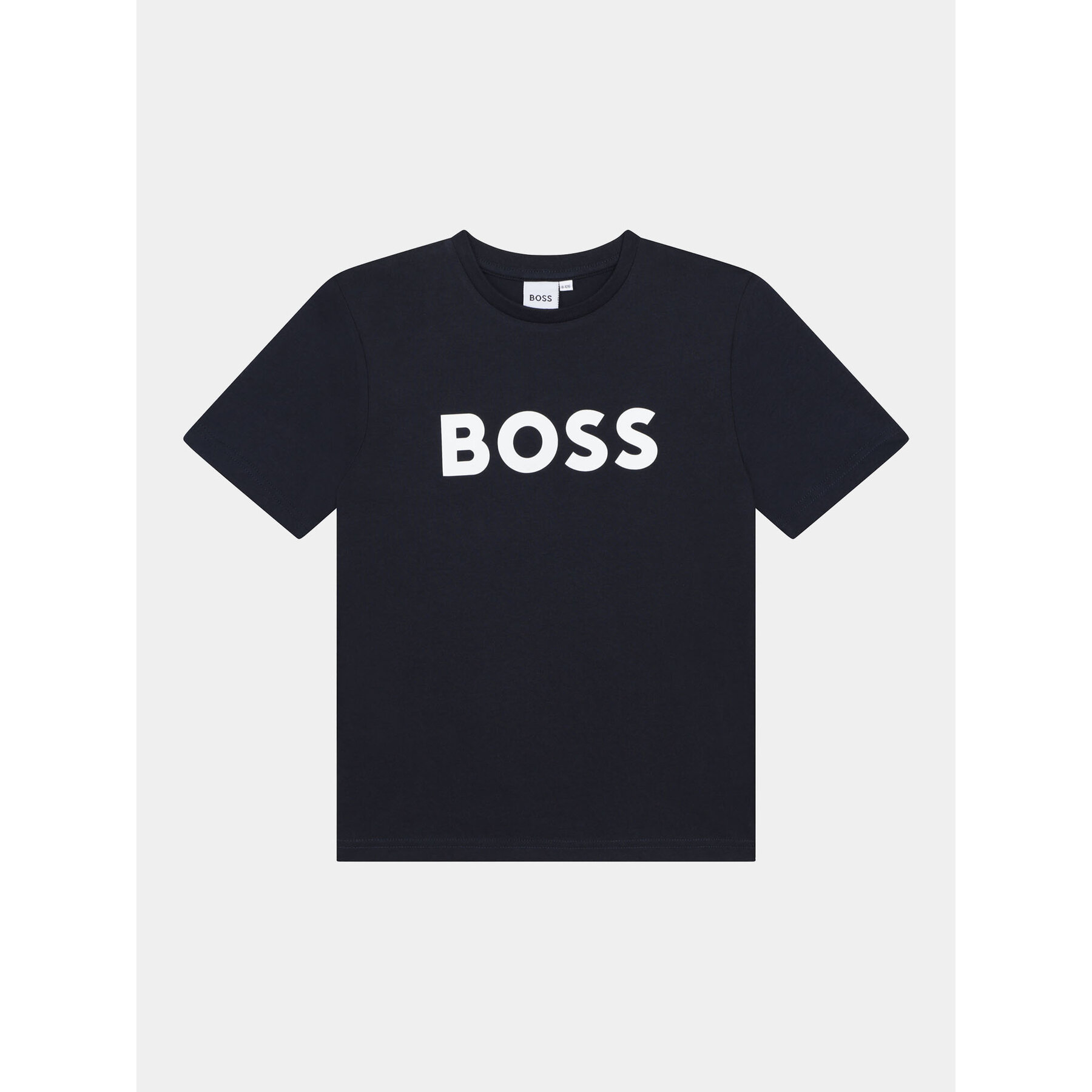 Boss T-shirt J25P24 D Blu scuro Regular Fit