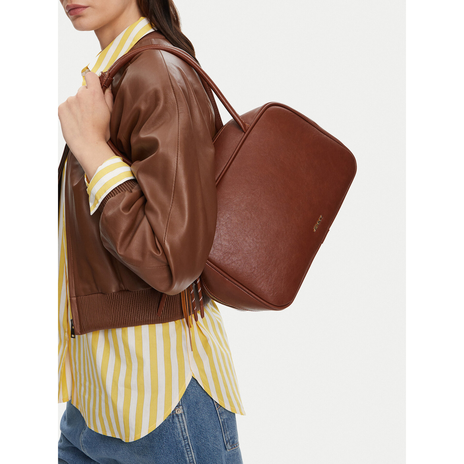 Дамска чанта JENNY C-JNY-M-015-08 Кафяв