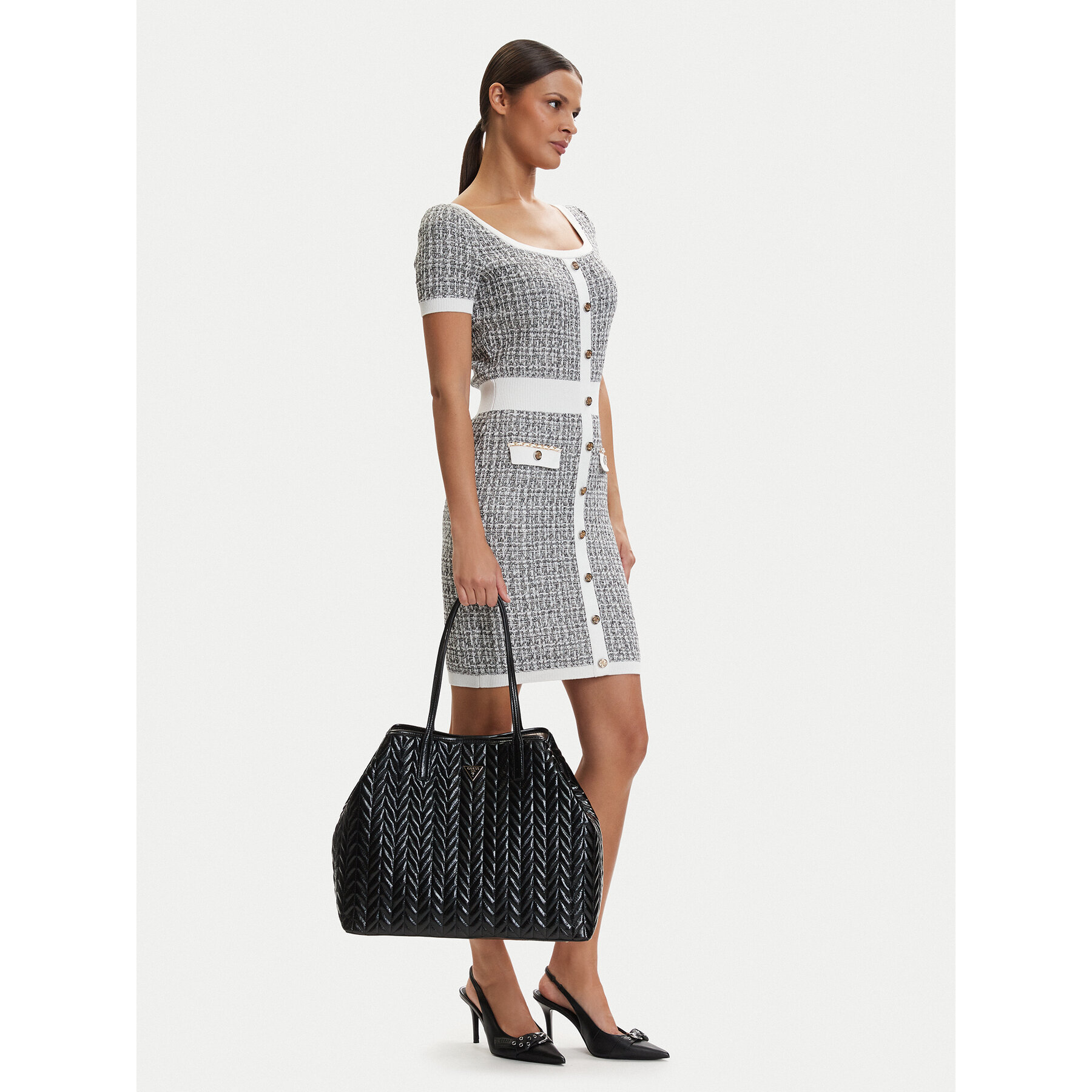 Τσάντα Guess Cheryl HWTQ97 20240 Μαύρο