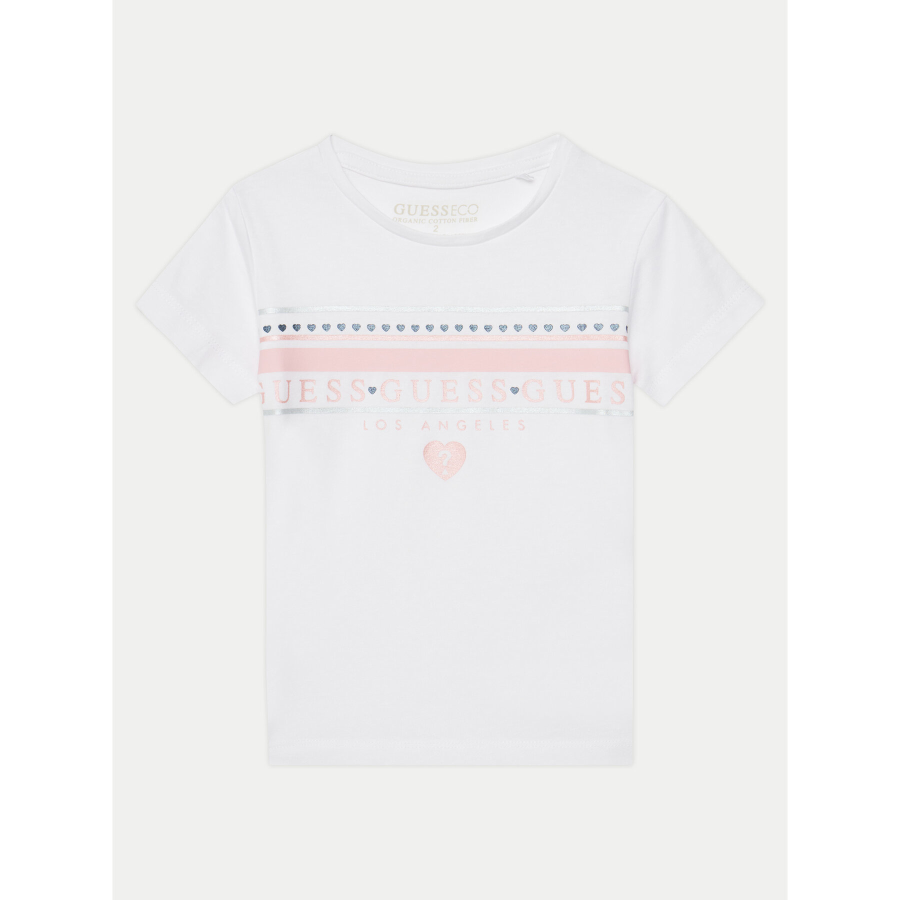 Guess T-Shirt K5GI00 K6YW4 Λευκό Regular Fit