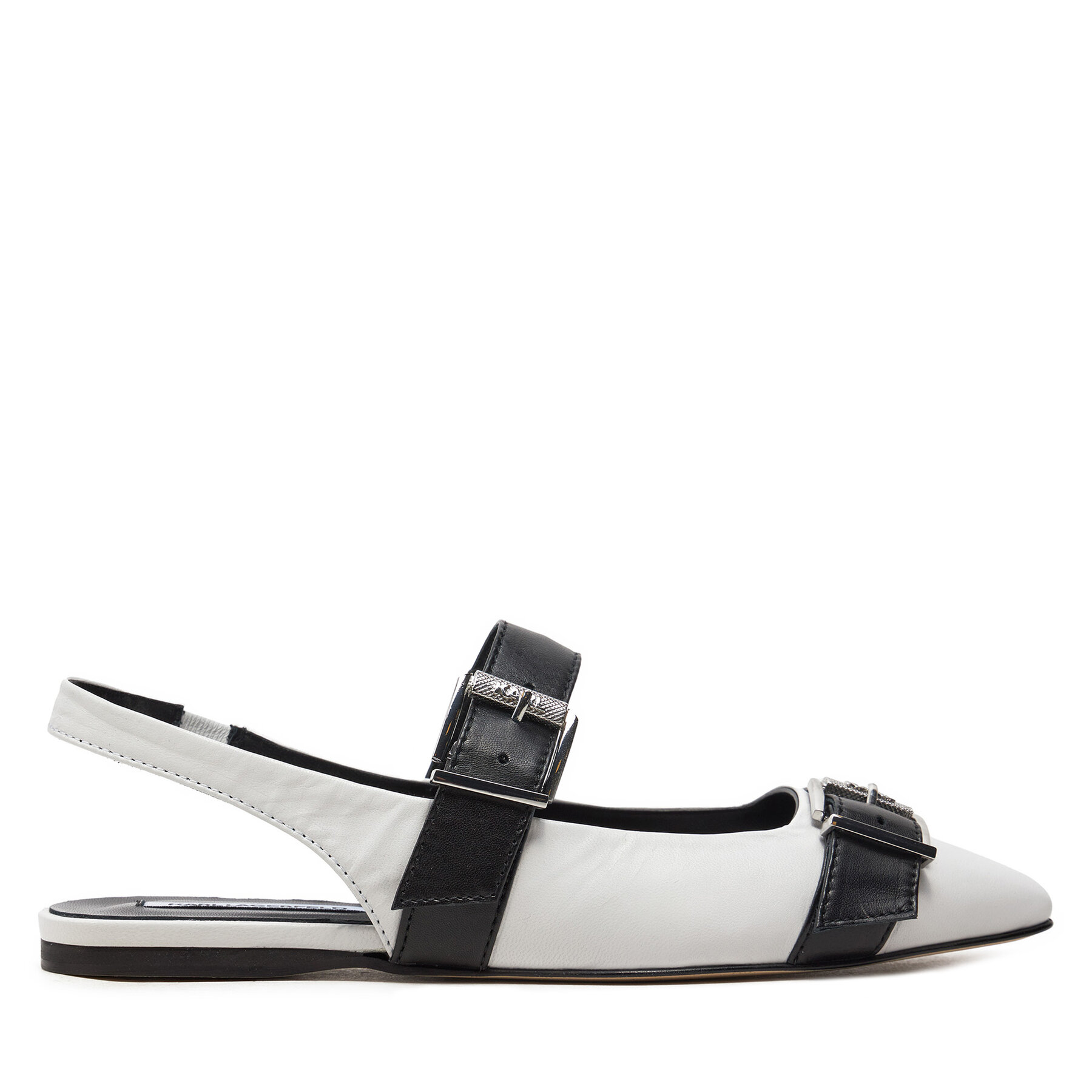 Balerina KARL LAGERFELD Konnie KL40186 Fehér
