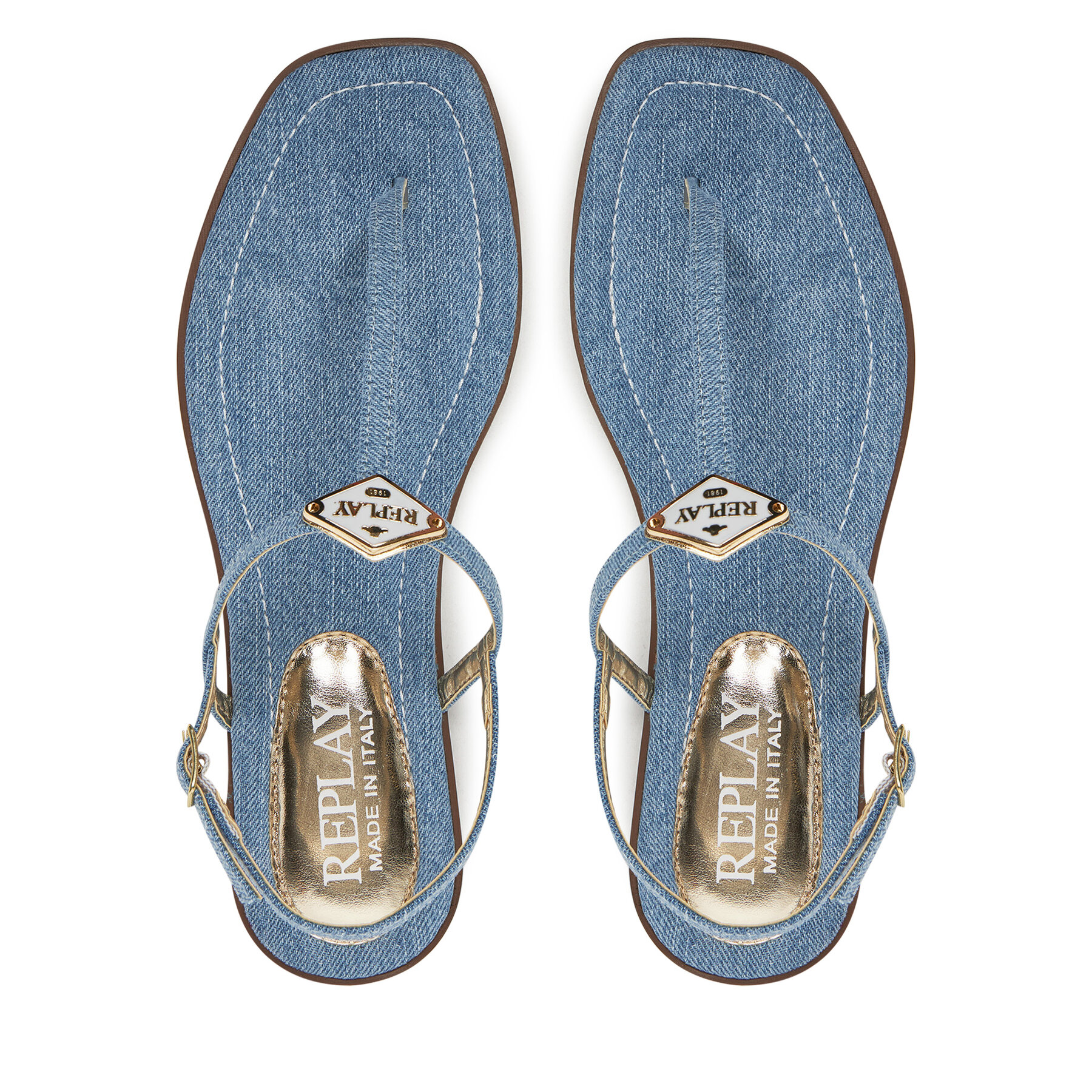 Sandale REPLAY GWF6A .000.C0004T Albastru