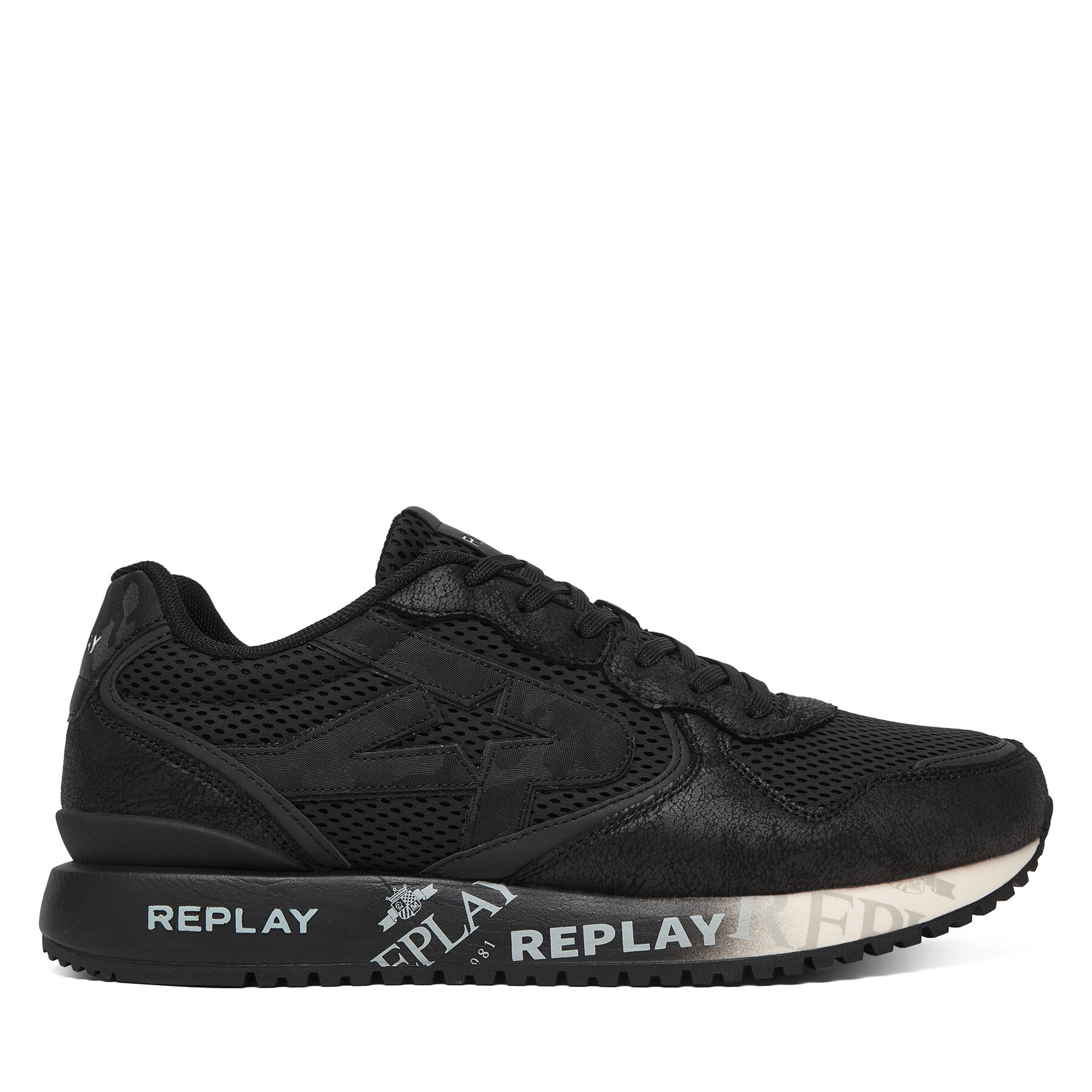 Sneakers REPLAY GMS9I .000.C0009S Negru