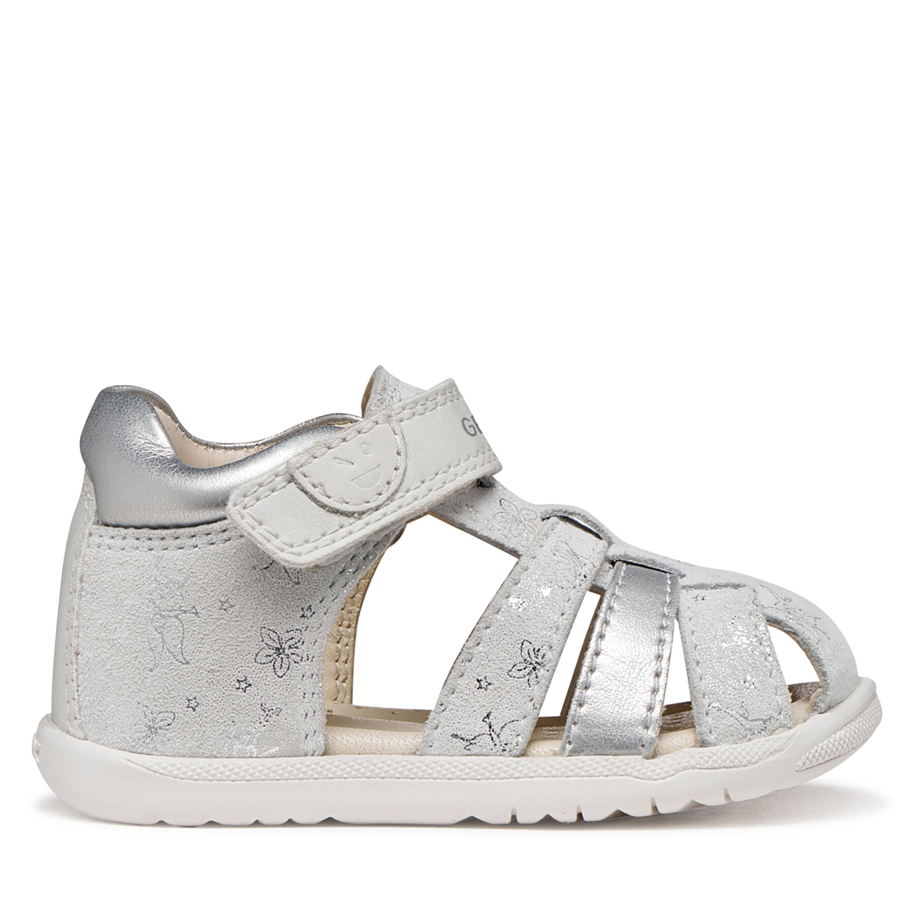 Sandále Geox B Sandal Macchia Gir B254WB 007NF C0007 Sivá