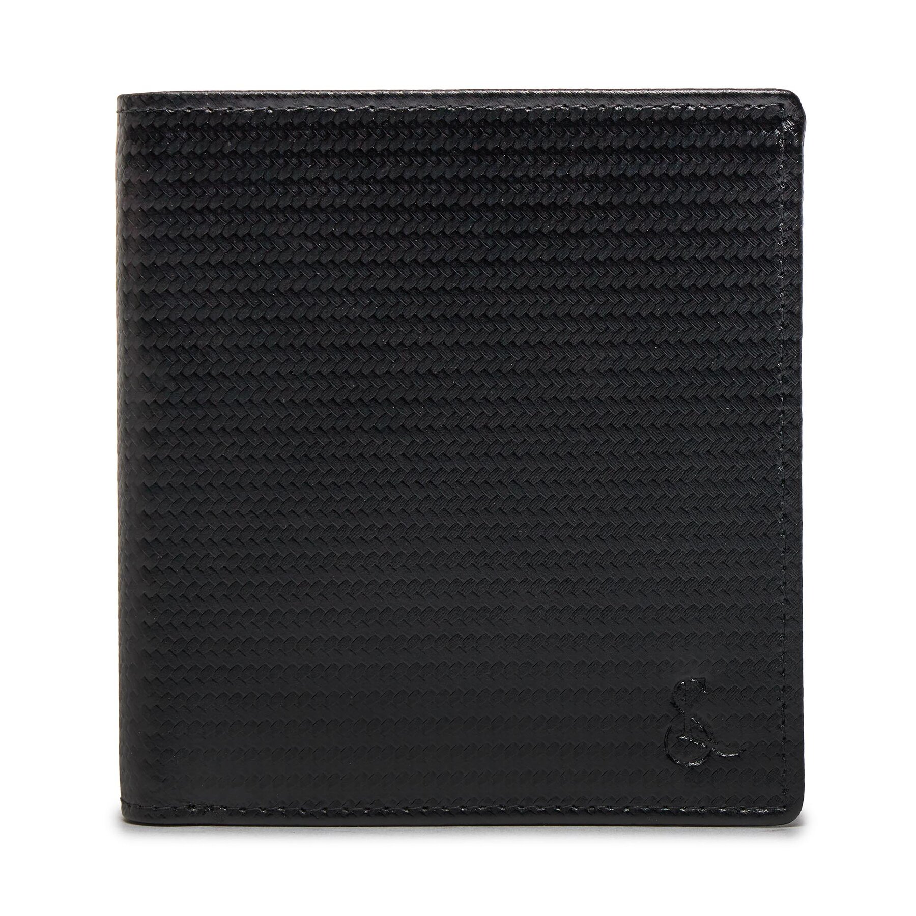 Cartera grande para hombre Semi Line P8268-0 Negro
