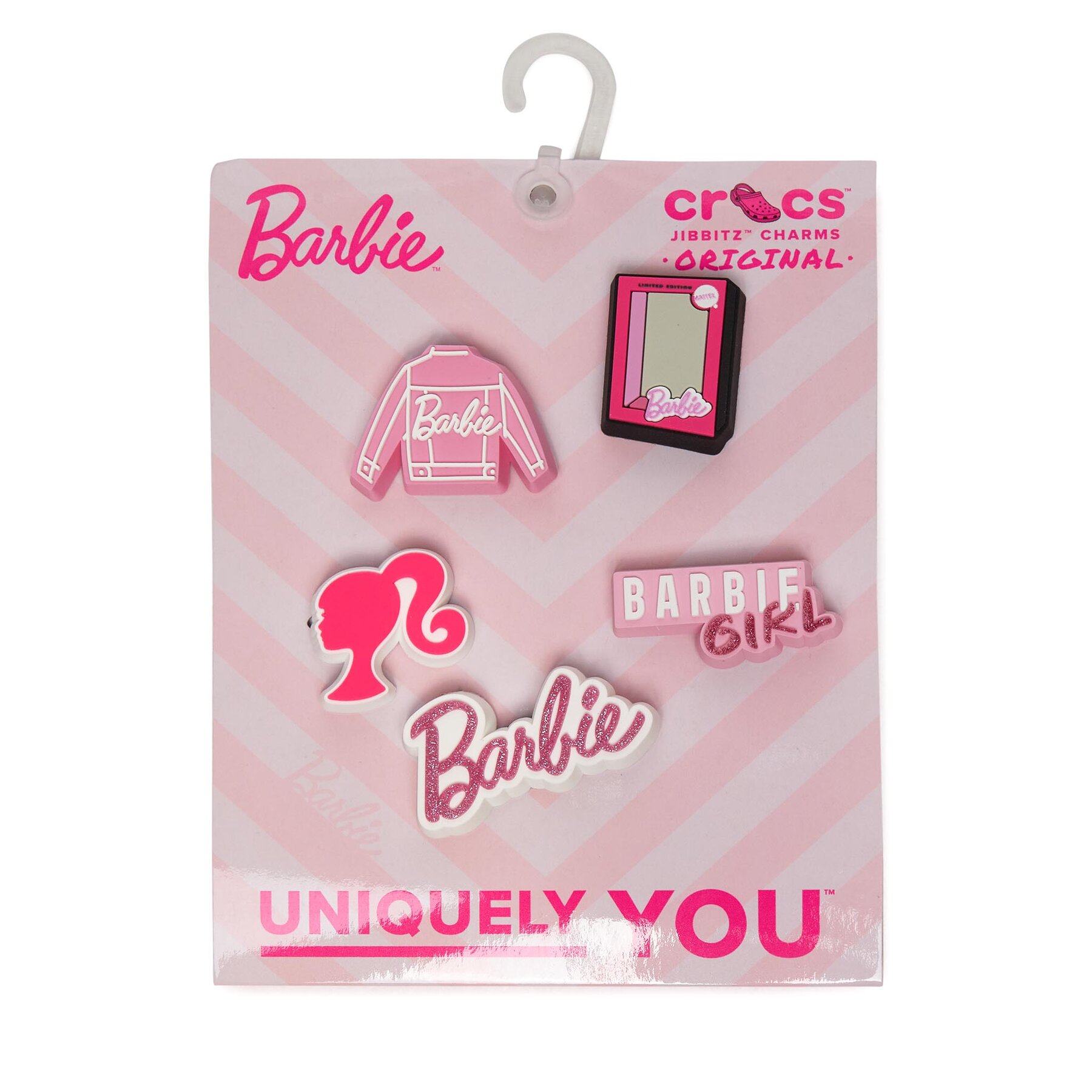 

Прикраса для взуття Crocs Jibbitz Barbie 5Pck 10012070 Multicolor, Кольоровий