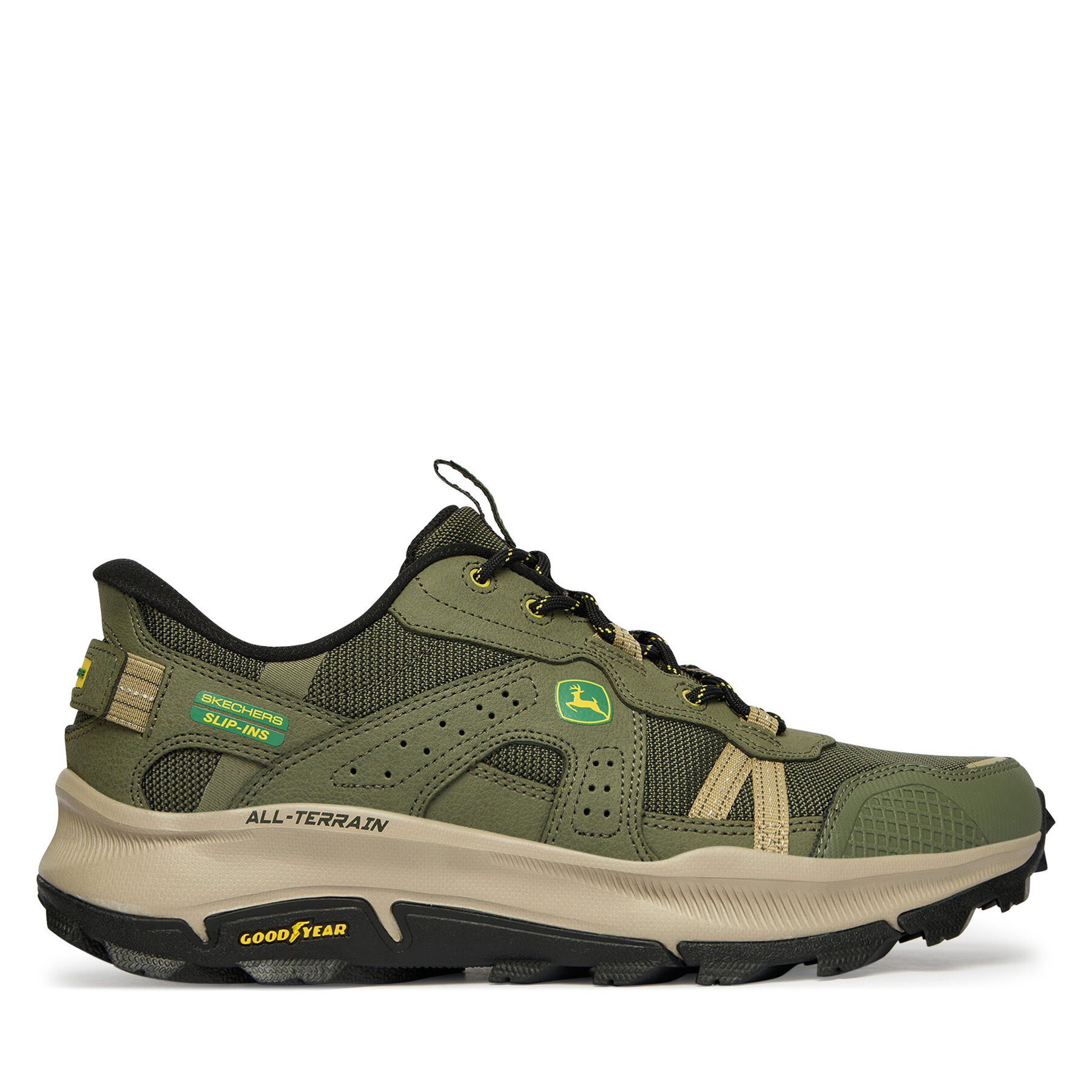 Trekingová obuv Skechers Slip-ins Equalizer 5.0 Trail - Harvest 256009/GRN Zelená