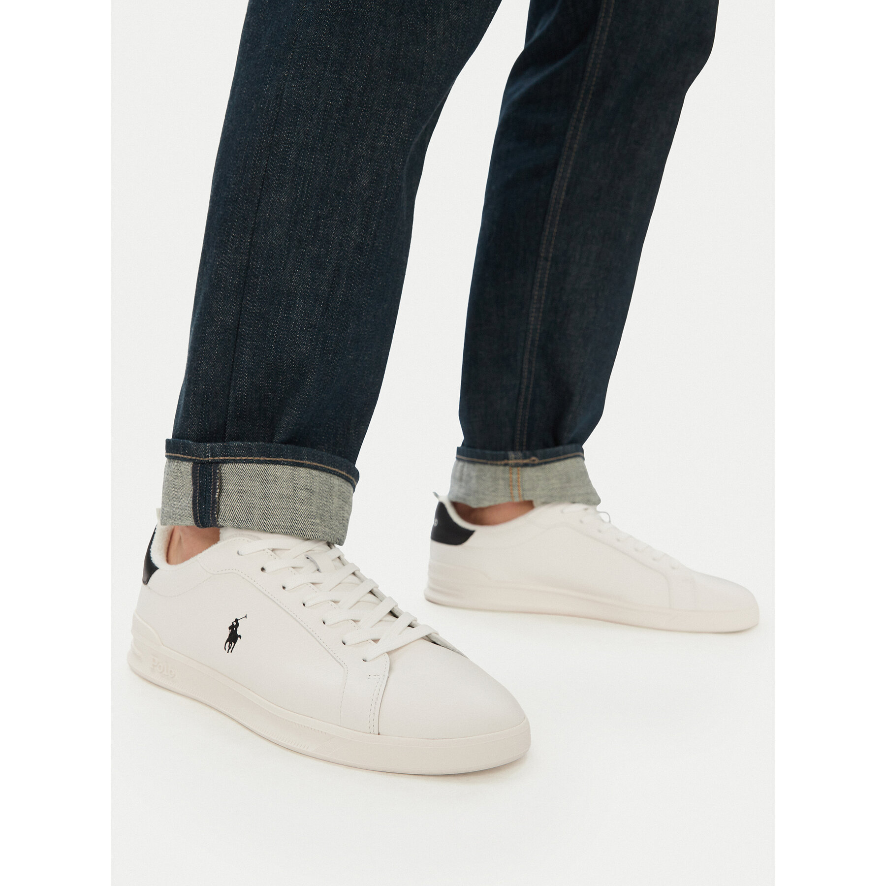 Sneakers Polo Ralph Lauren Heritage Court II 809P01614001 Alb