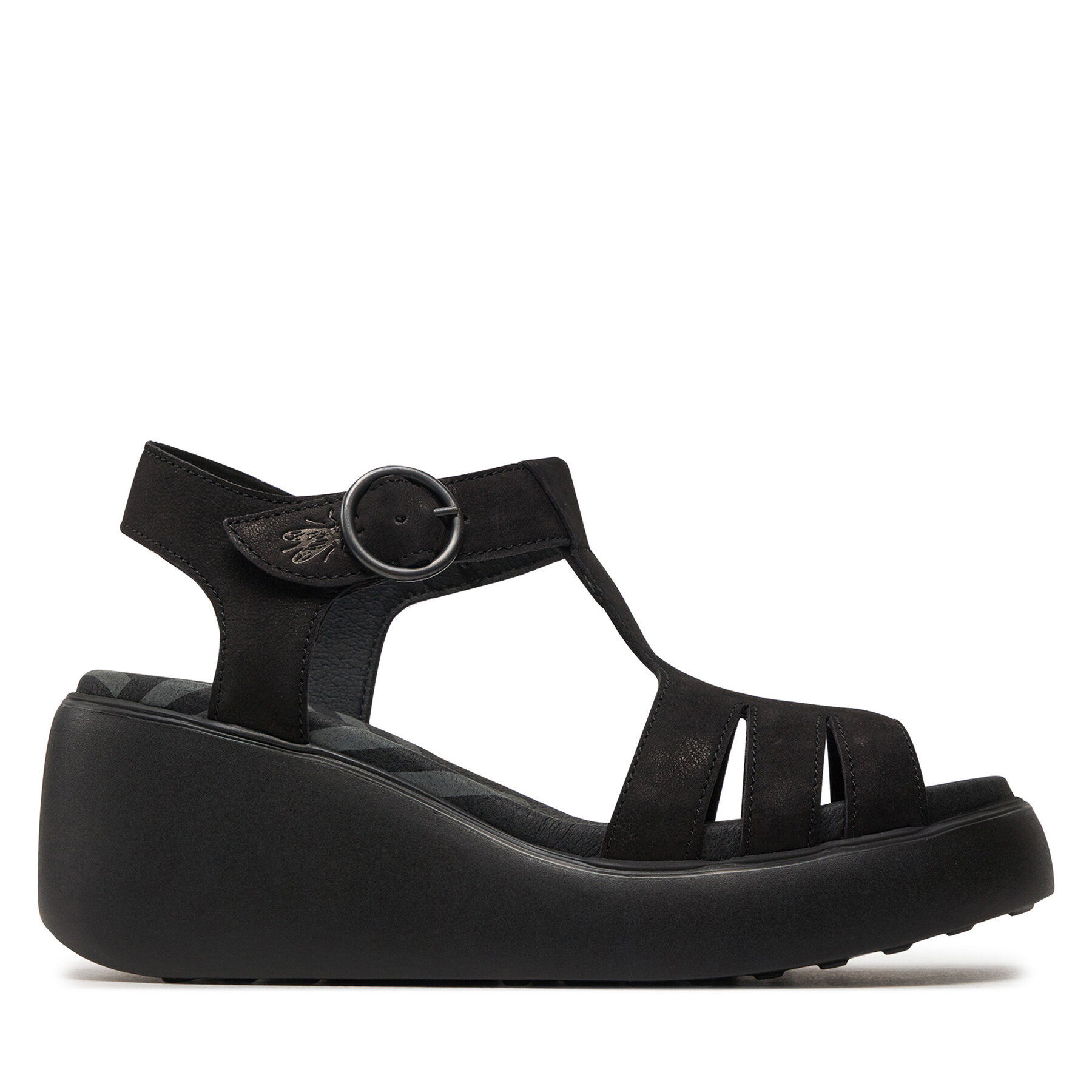 Sandale Fly London Dumafly P144955005 Negru