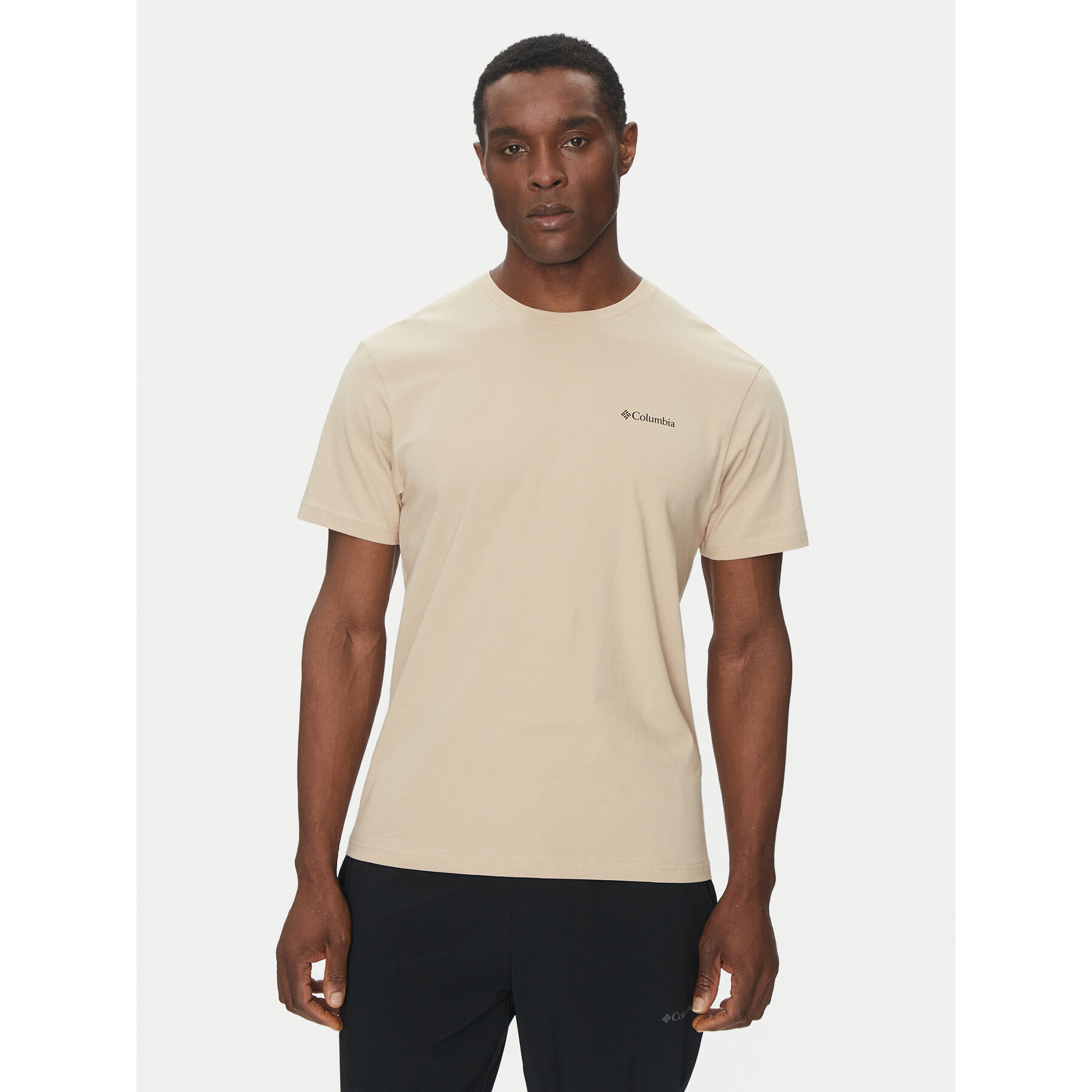 Columbia T-Shirt Barton Springs™ 2058331 Μπεζ Regular Fit
