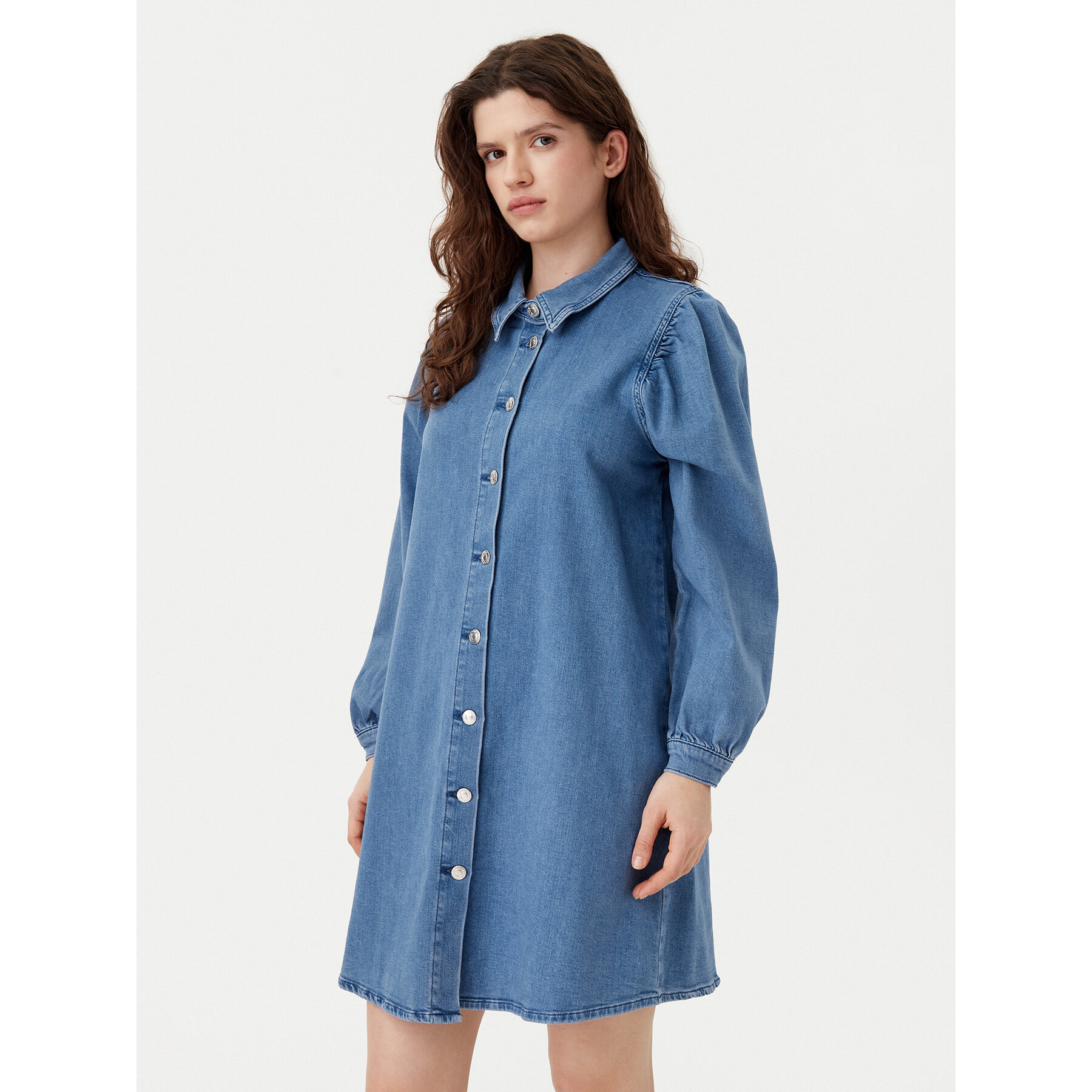 ONLY Jeanskleid Alma 15345570 Blau Regular Fit