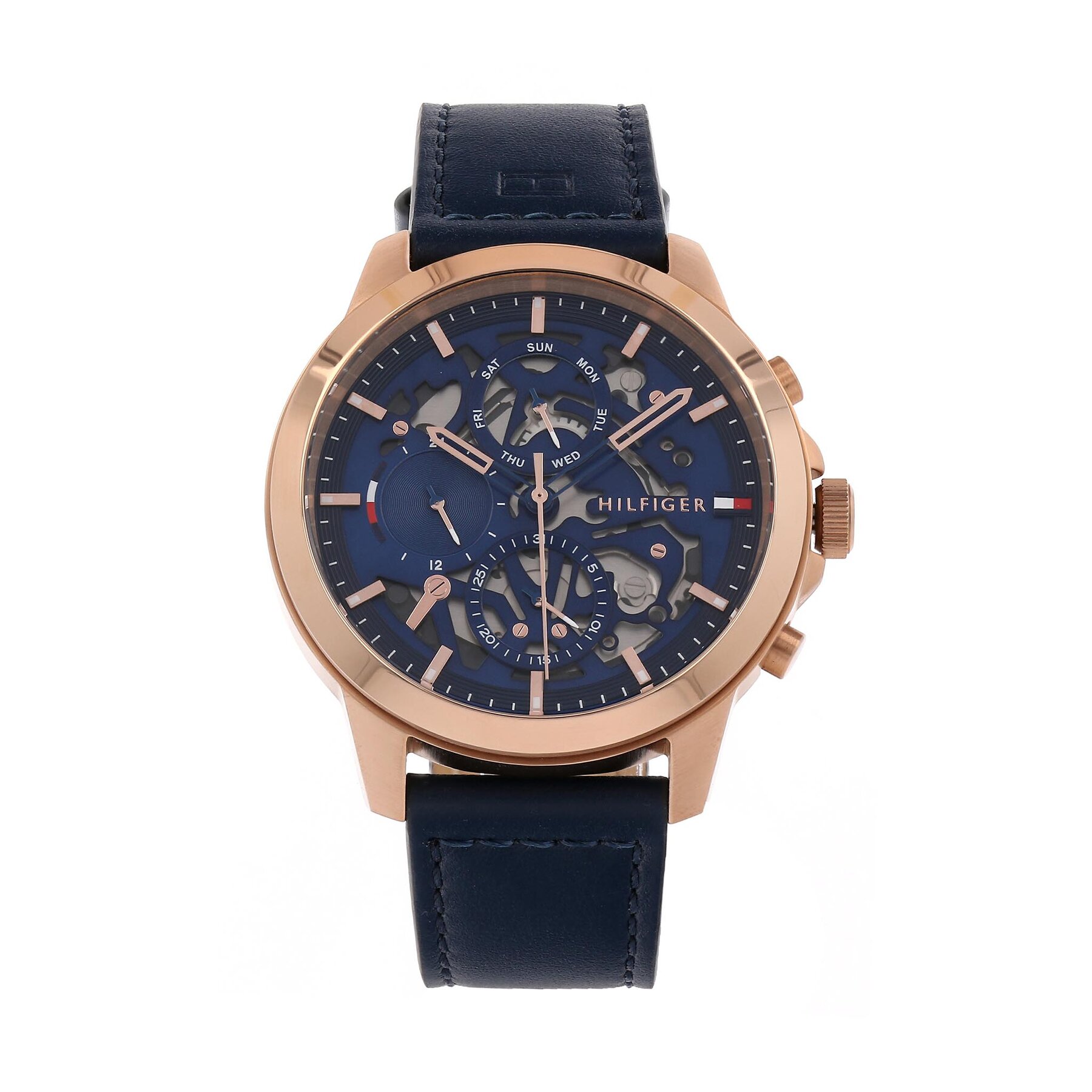 

Годинник Tommy Hilfiger Henry 1710475 Gold/Navy, Cиній