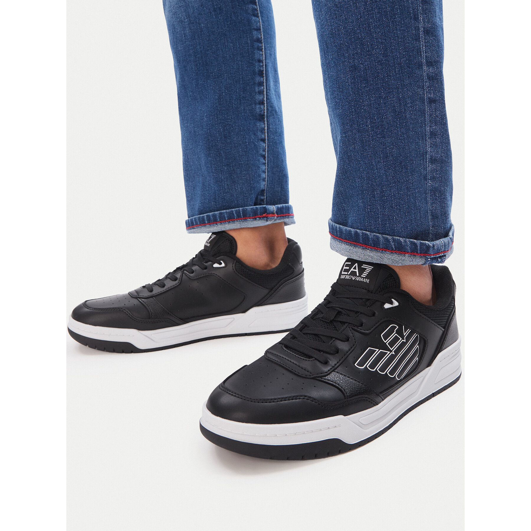 Сникърси EA7 Emporio Armani 7X000865 AF23197 MC011 Черен