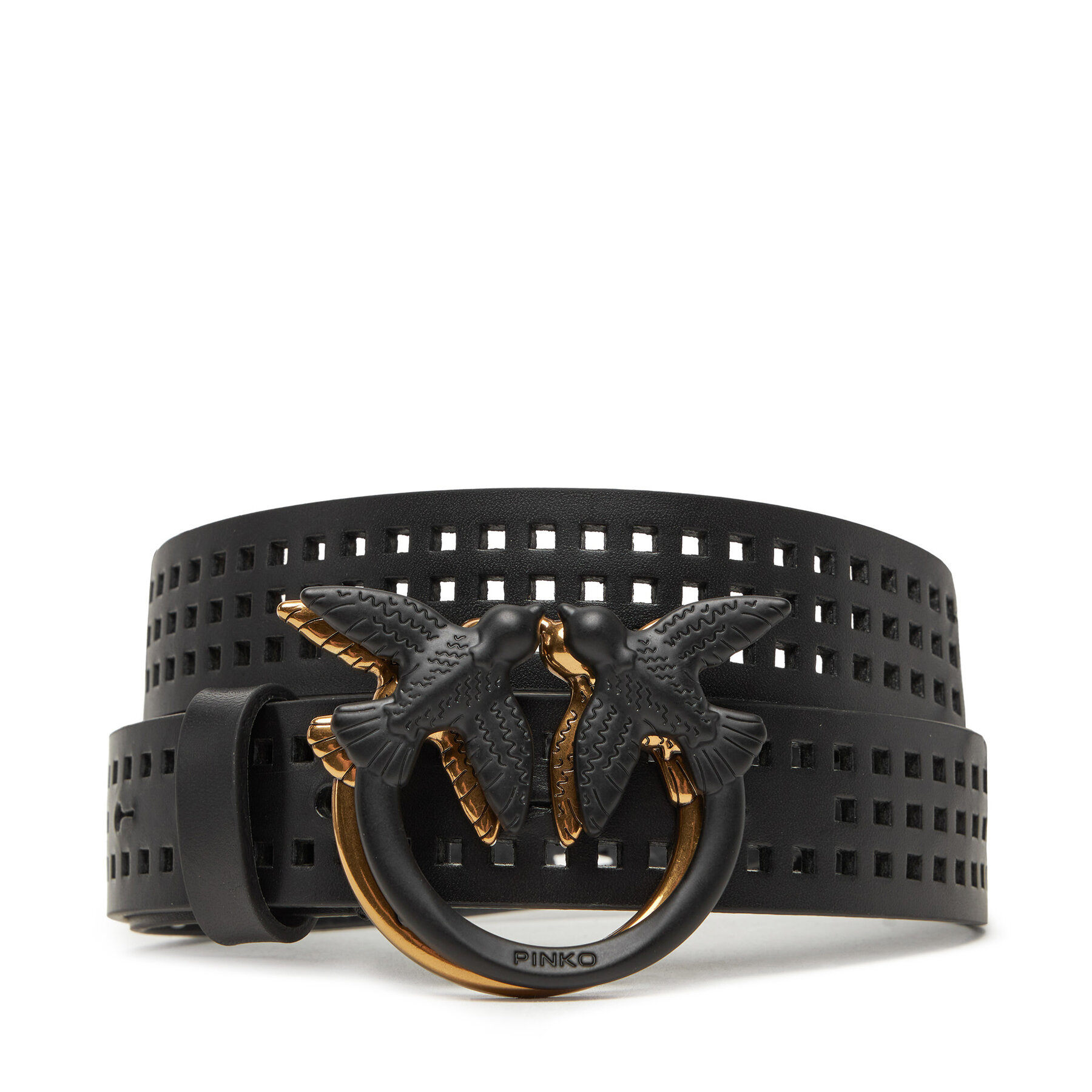 Curea de Damă PINKO Love Berry H3 Belt PE 25 PLT01 100125 A11W Negru
