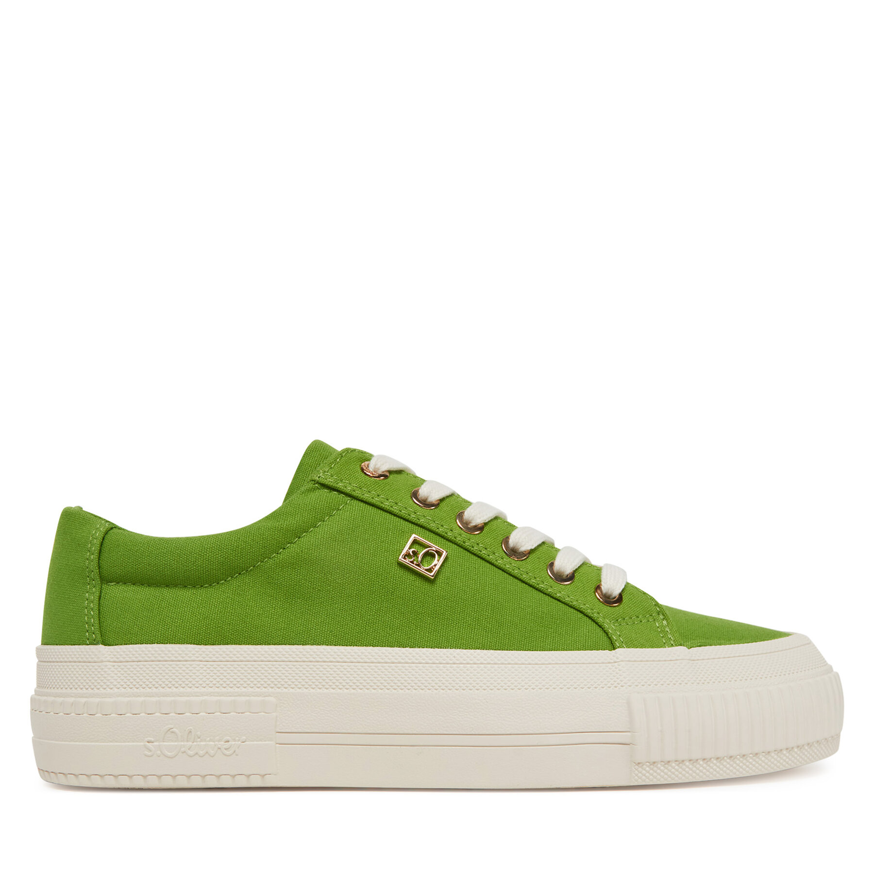 Damskie Sneakersy s.Oliver, Rozmiar 36 Zielony 5-23625-44