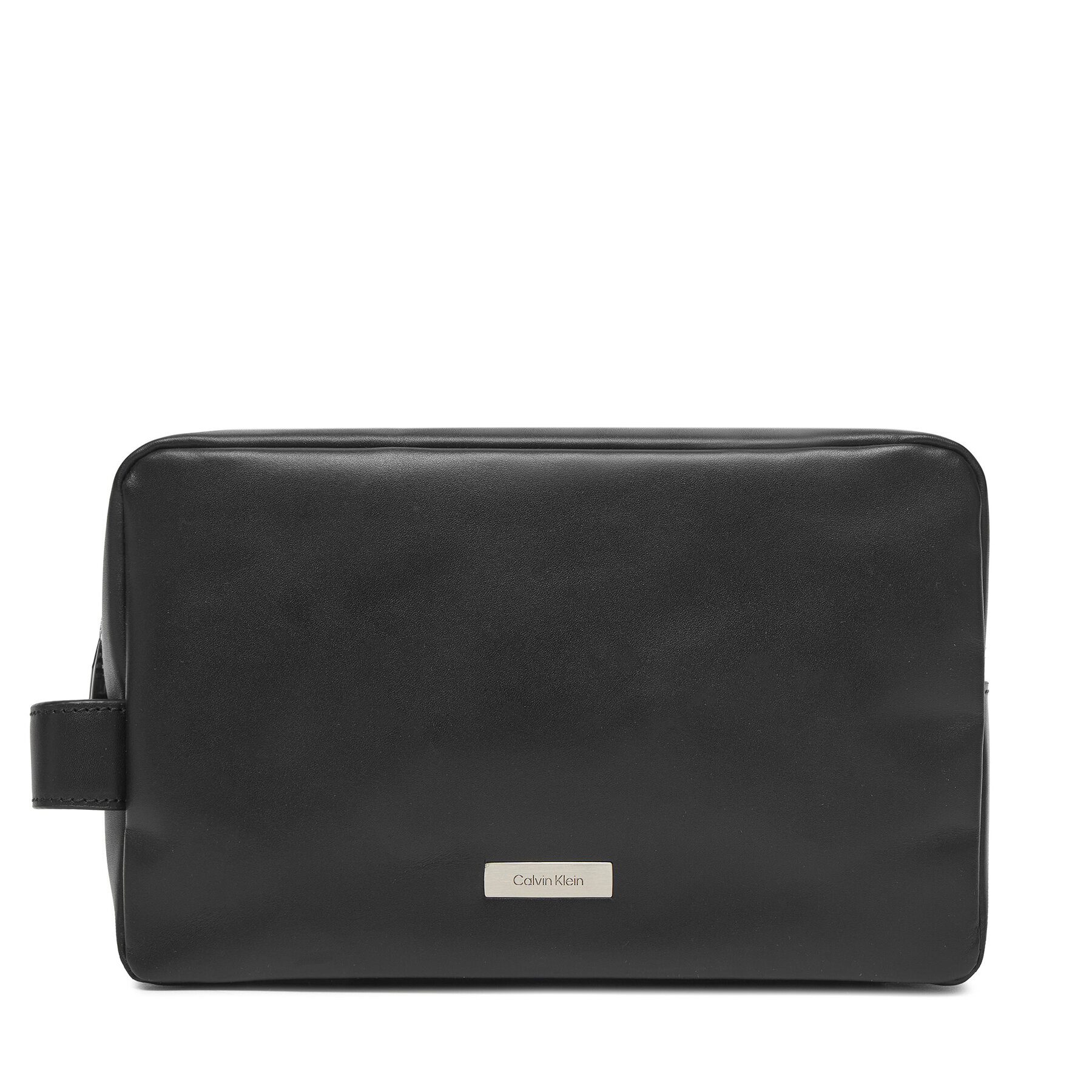 Calvin Klein Τσαντάκι καλλυντικών Calvin Klein Plaque Dopp Kit LV04D1132G Μαύρο