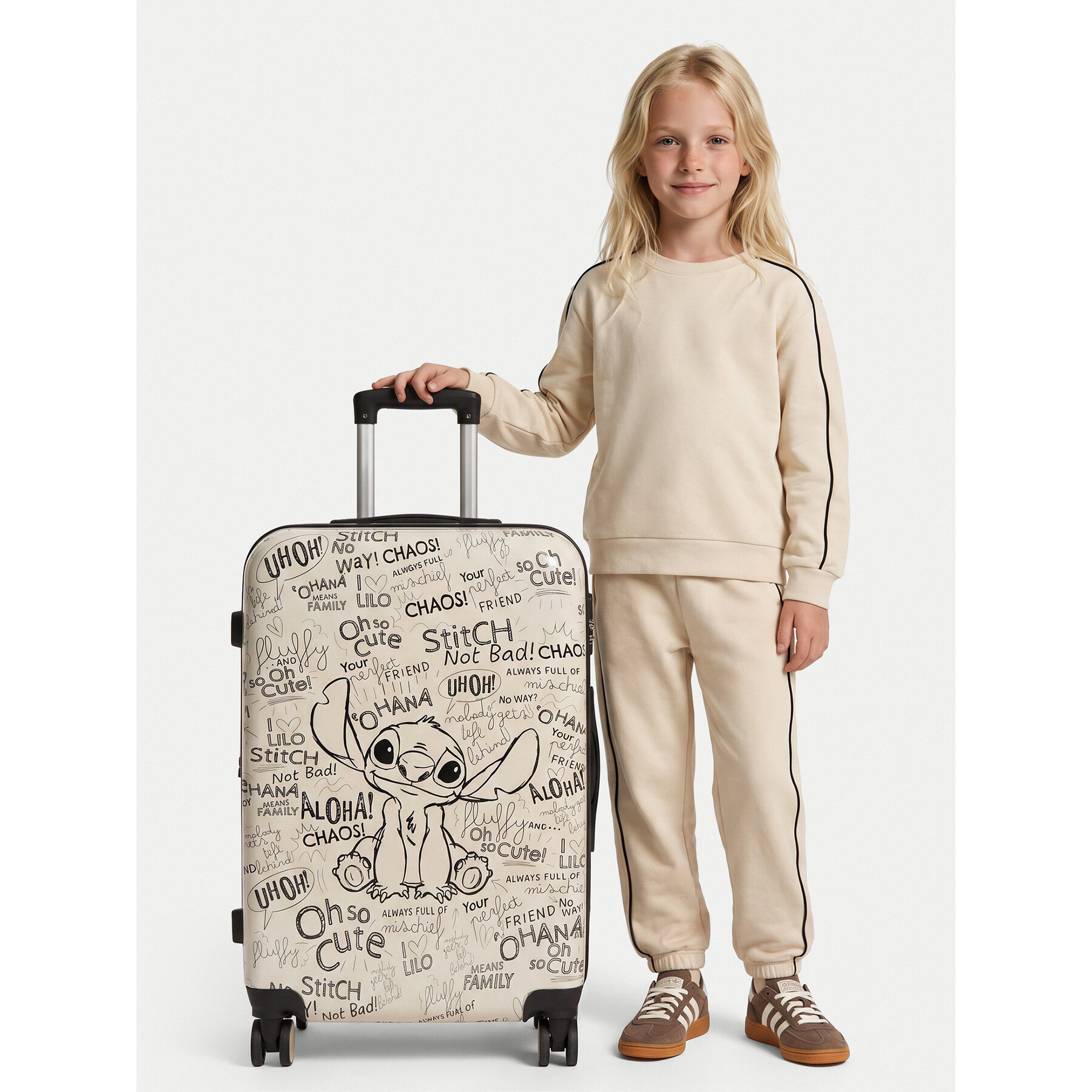 Dječji kofer Disney Classics CWBEO-ACCCS-AW26-101DCLS-M Krem
