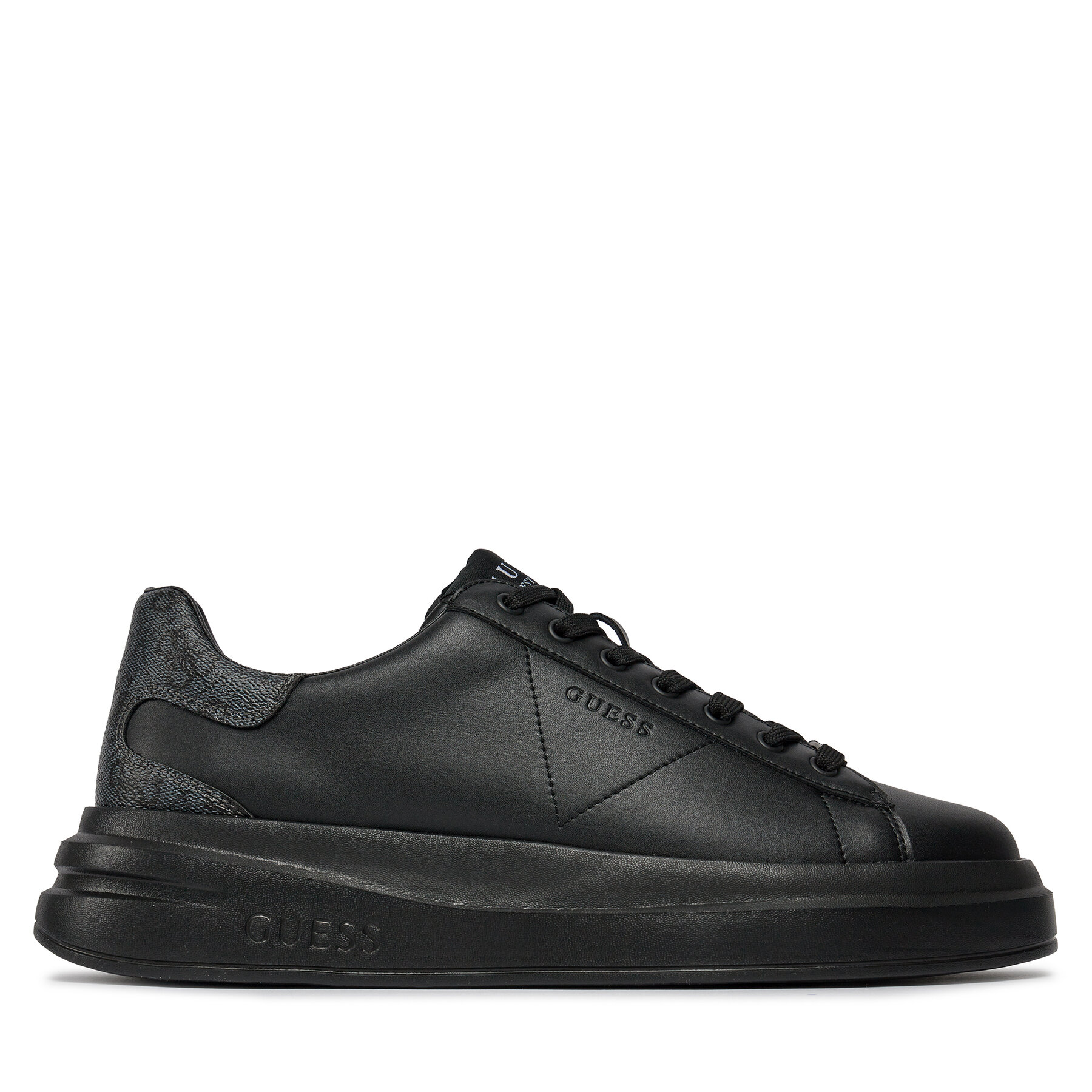 Sneakersy Guess Elba FMPVIB LEA12 Čierna