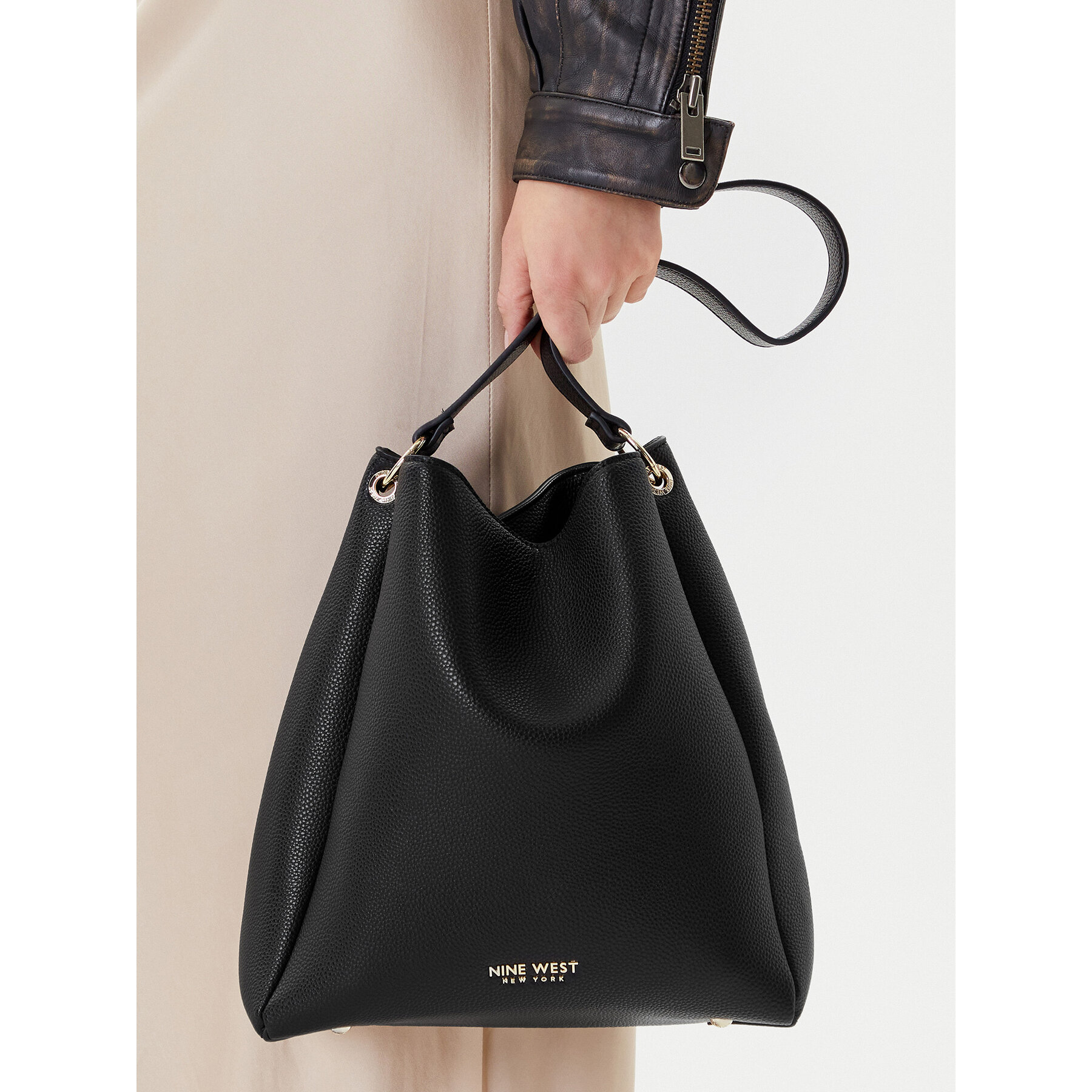 Τσάντα Nine West CEO-ARIA-S24414 Μαύρο