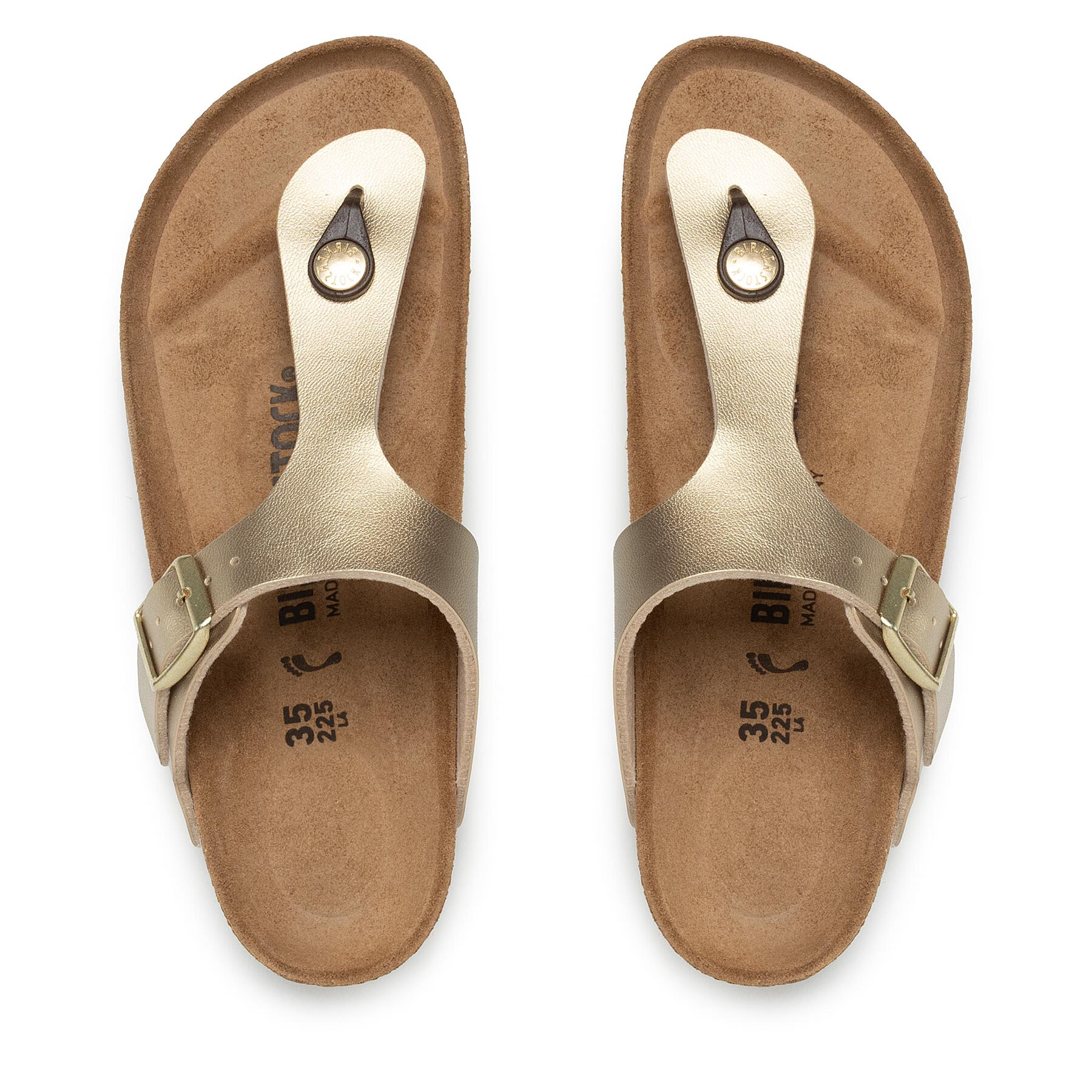 Σαγιονάρες Birkenstock Gizeh Bs 1016109 Χρυσό