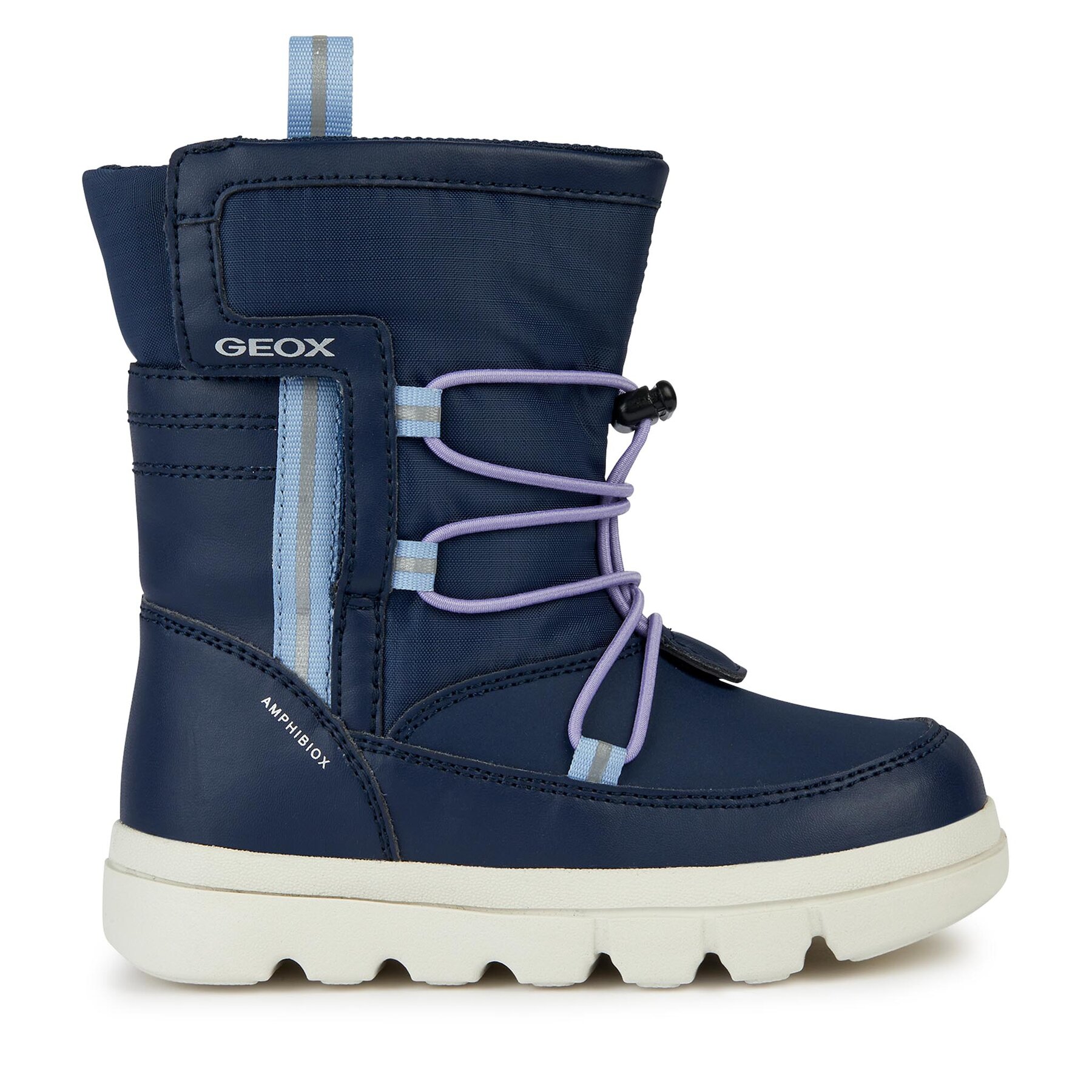 Bottes de neige Geox J Willaboom Girl B A J36HWC 054FU C4231 S Bleu marine