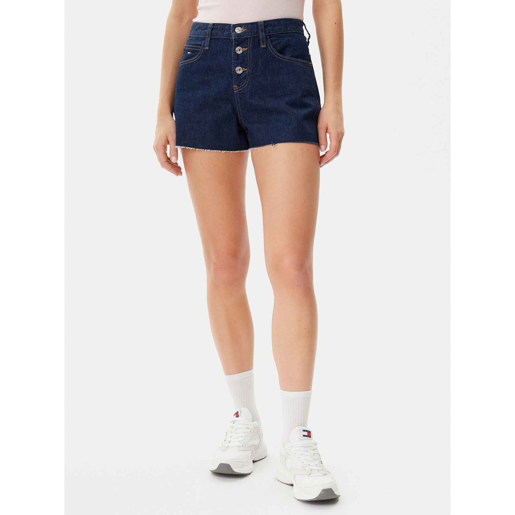Tommy Jeans Jeansshorts DW0DW20094 Dunkelblau Relaxed Fit