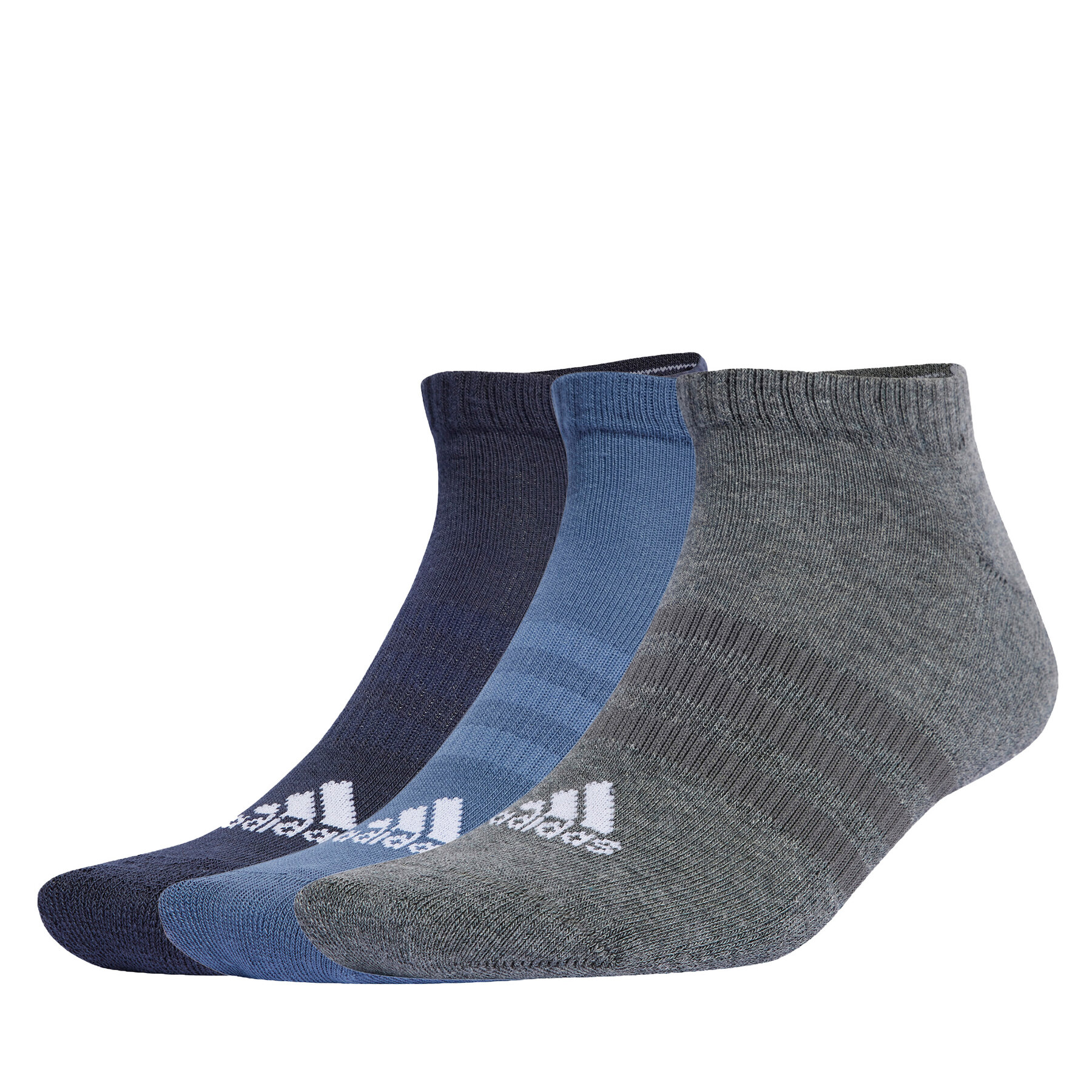 Calzini corti adidas C Spw Low 3P IP0398 Blu scuro