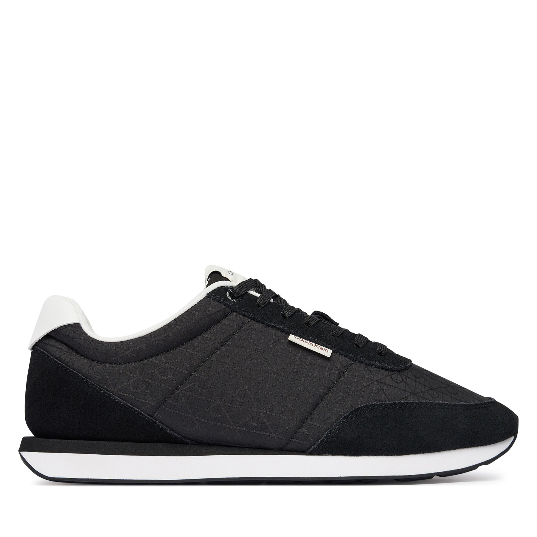 Сникърси Calvin Klein Retro Runner Ripstop Aop Ny HM0HM02140 Черен