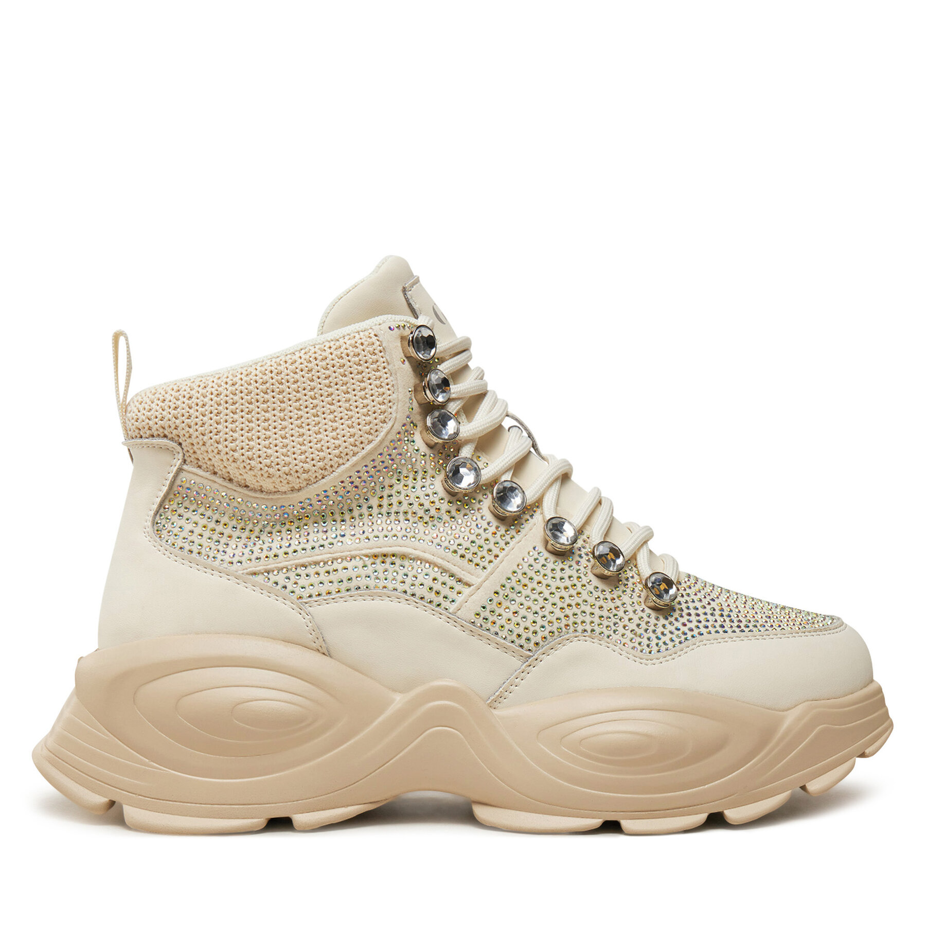 Damskie Sneakersy GOE, Rozmiar 37 Beżowy OO2N4303