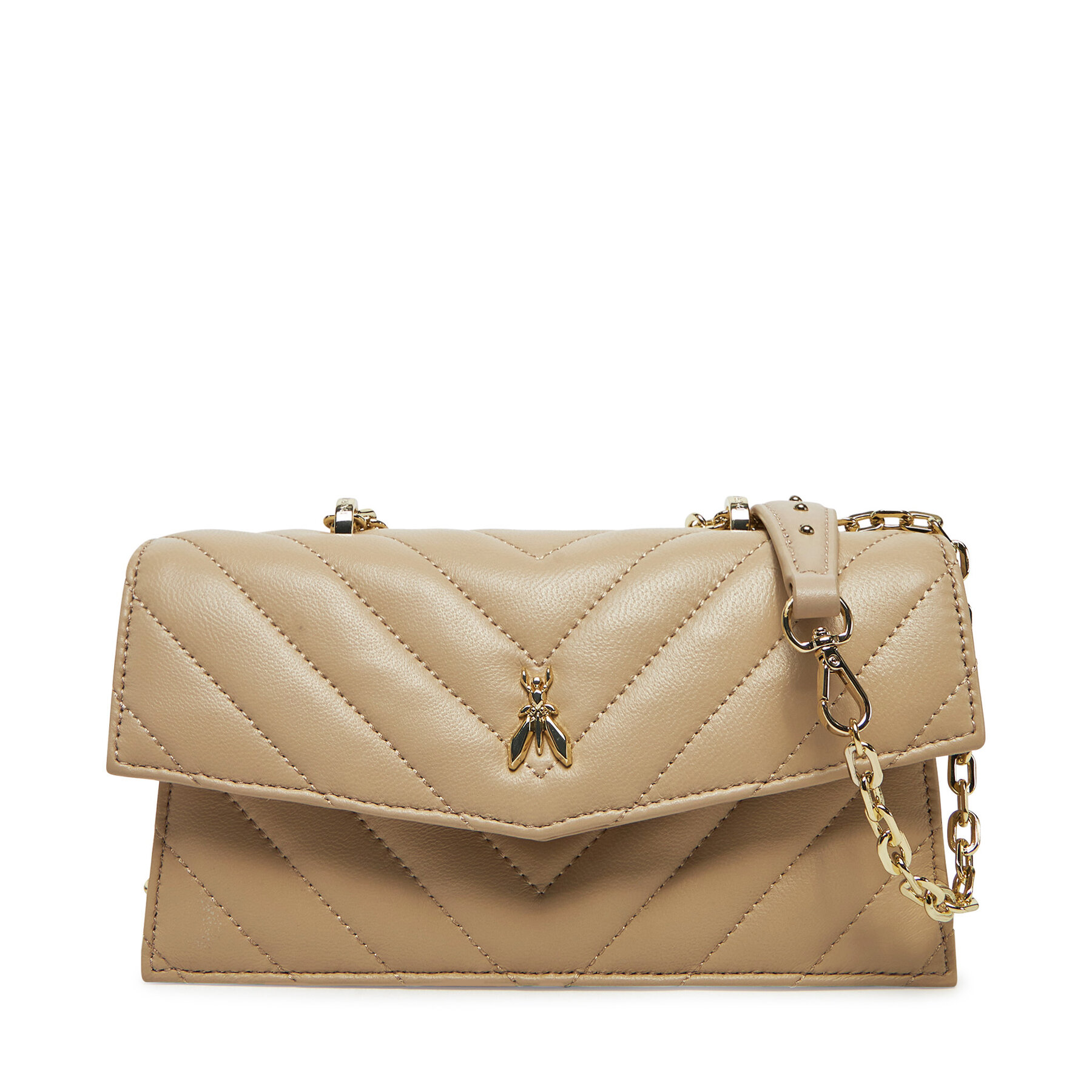 Дамска чанта Patrizia Pepe 8B0032/L116-B732 Бежов