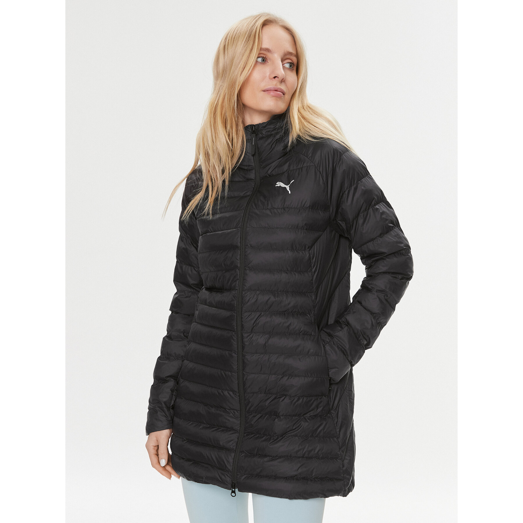 Puma Winterjacke Packlite 849406 Schwarz Regular Fit