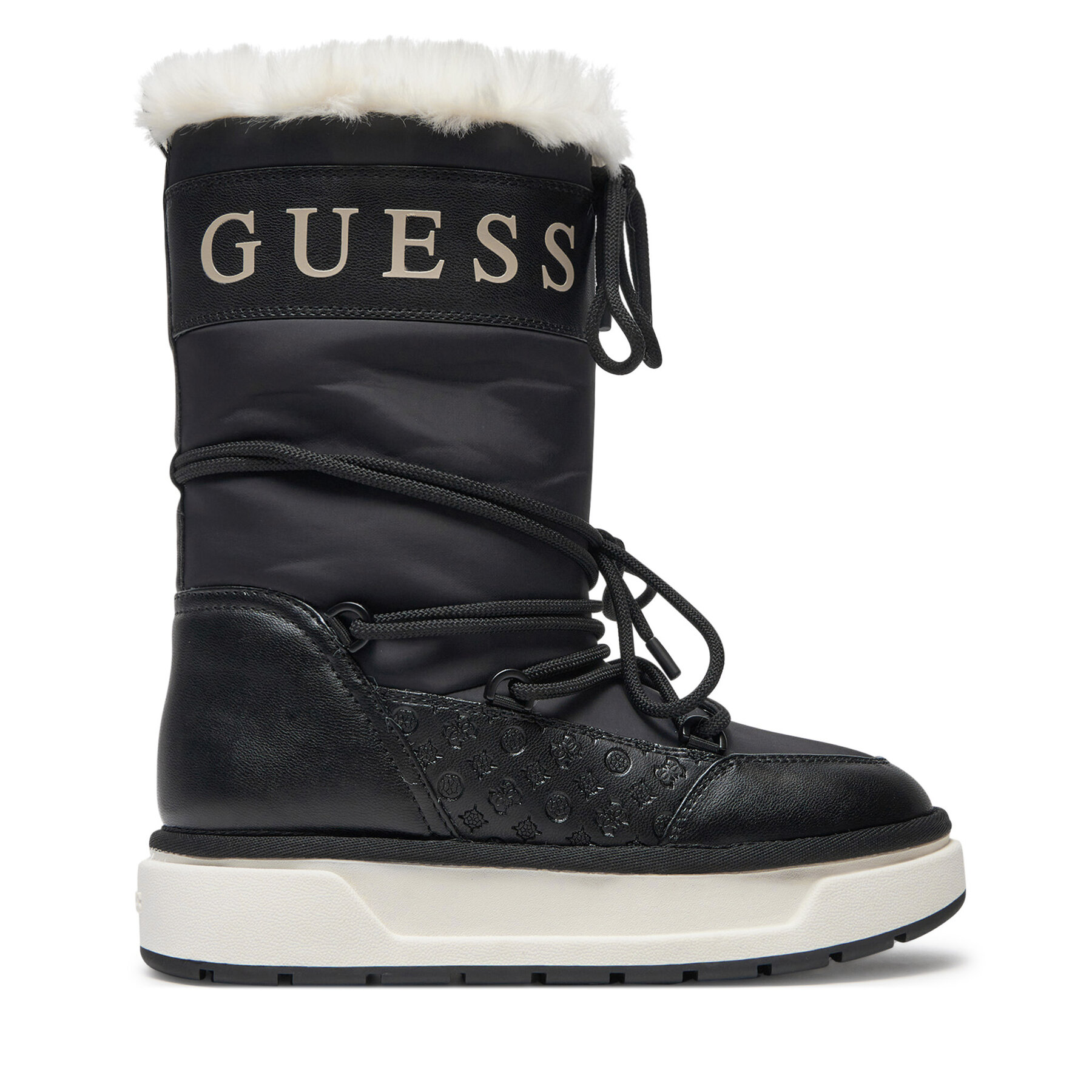 Μπότες Χιονιού Guess Undelo FLFUEL ELE11 Μαύρο