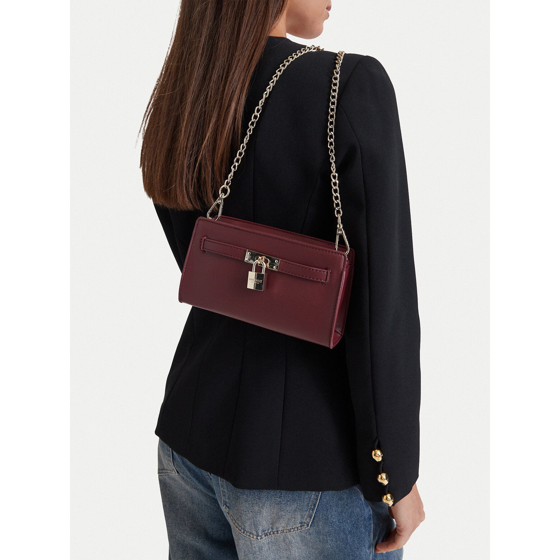 Soma Nine West CEO-GOLDEN MUSE-LA374-6033 Bordo